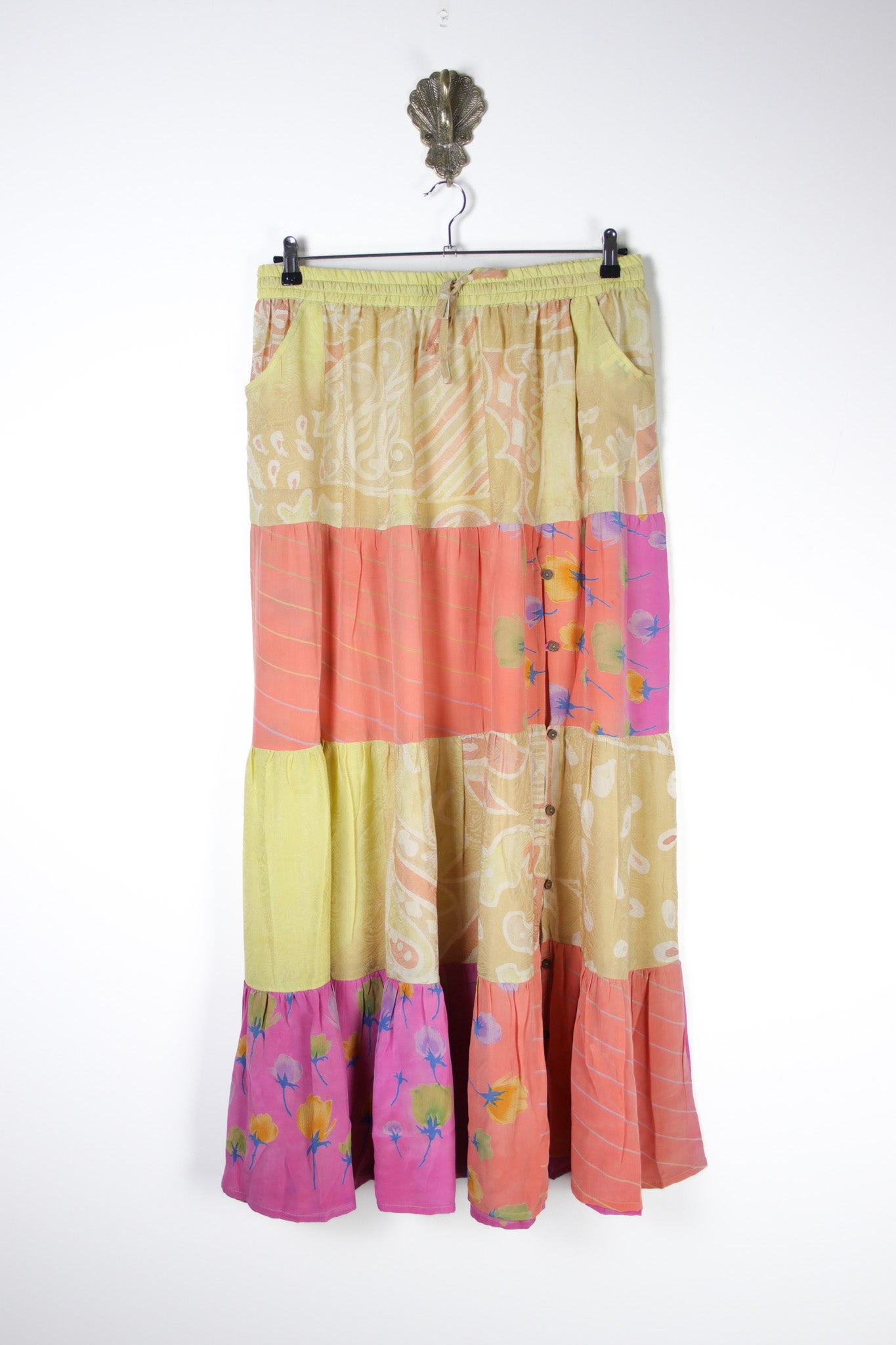 Spellbound Silk Maxi Skirt 2XL (18686)