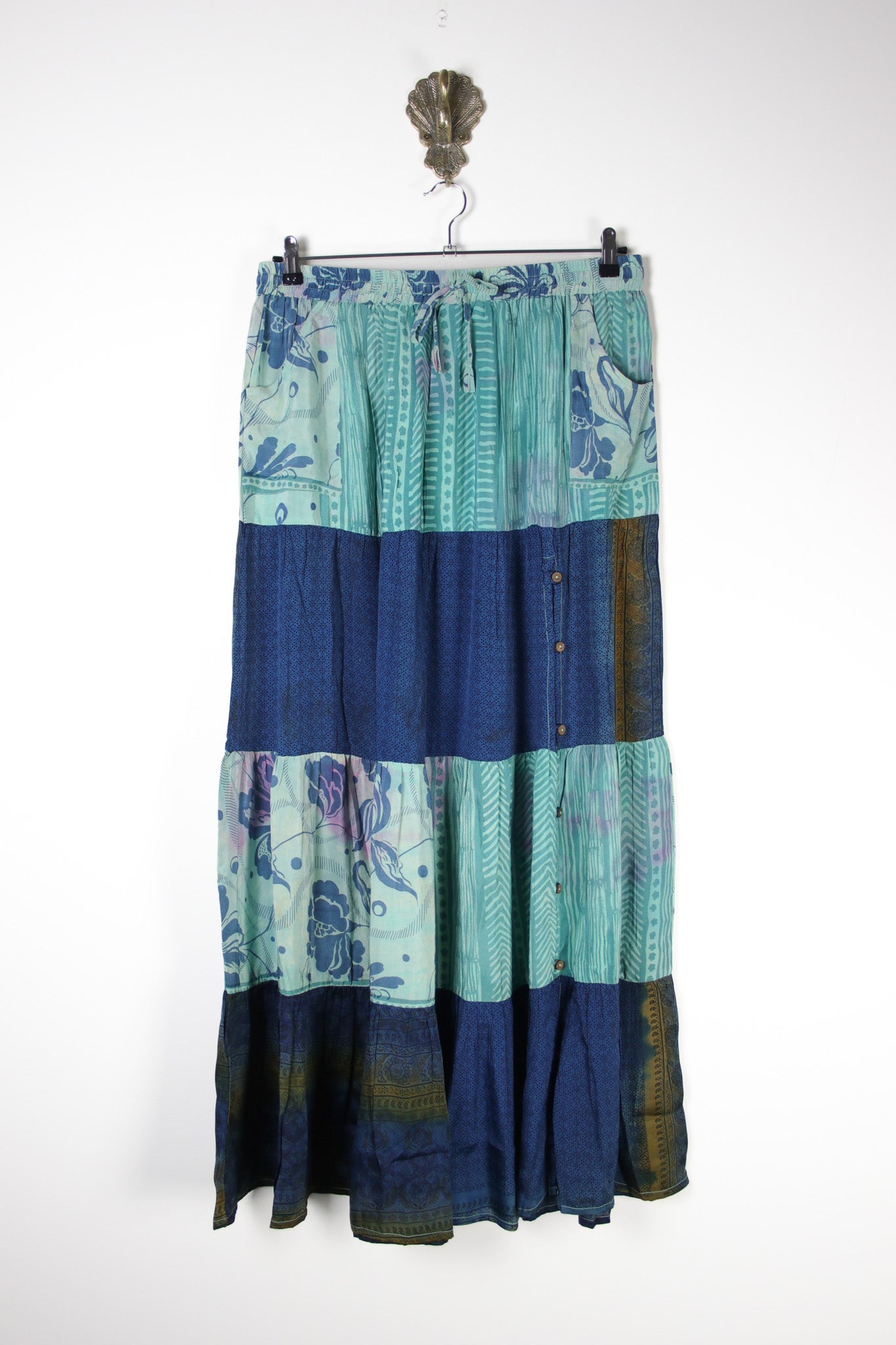 Spellbound Silk Maxi Skirt 2XL (18689)