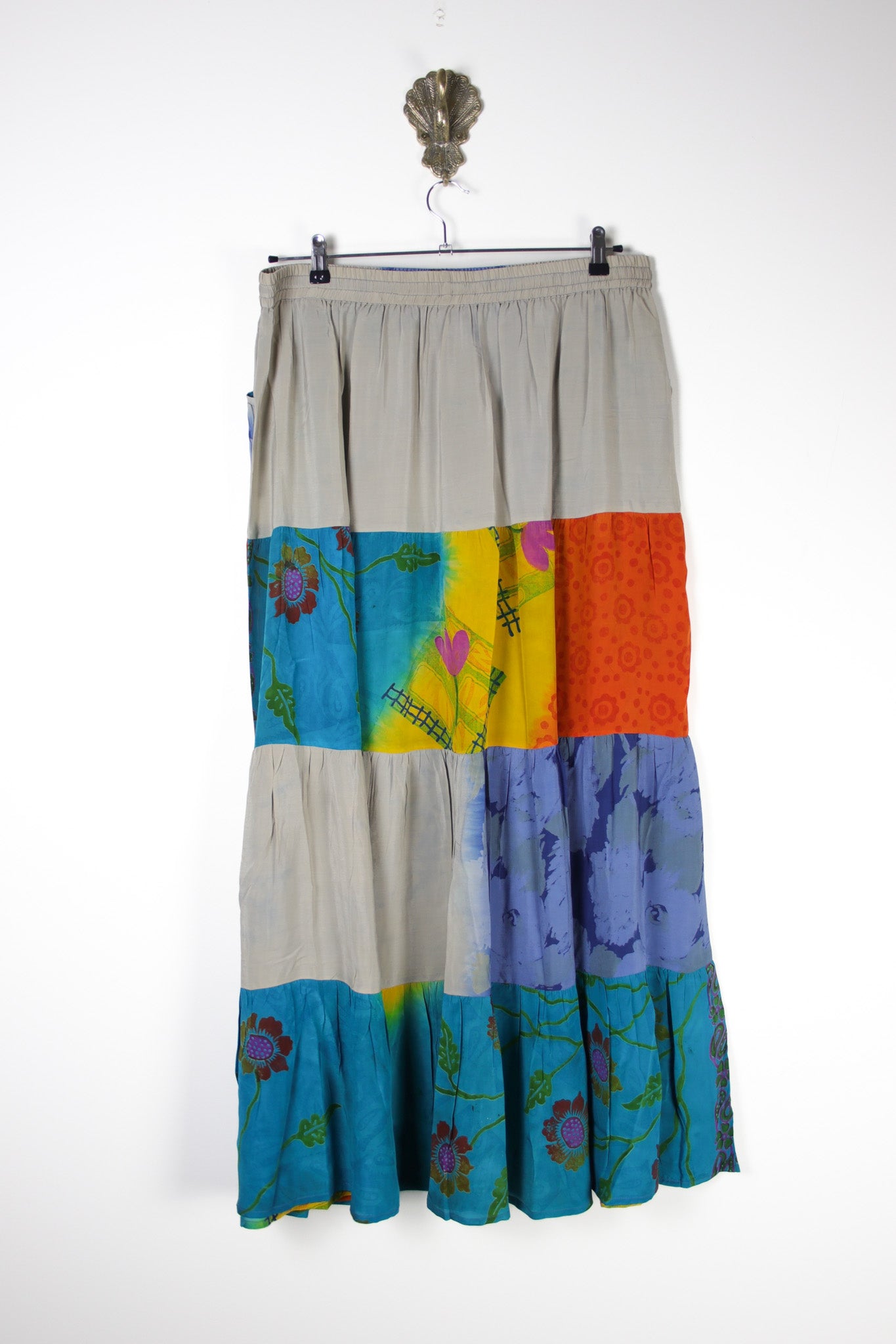 Spellbound Silk Maxi Skirt 3XL (18692)