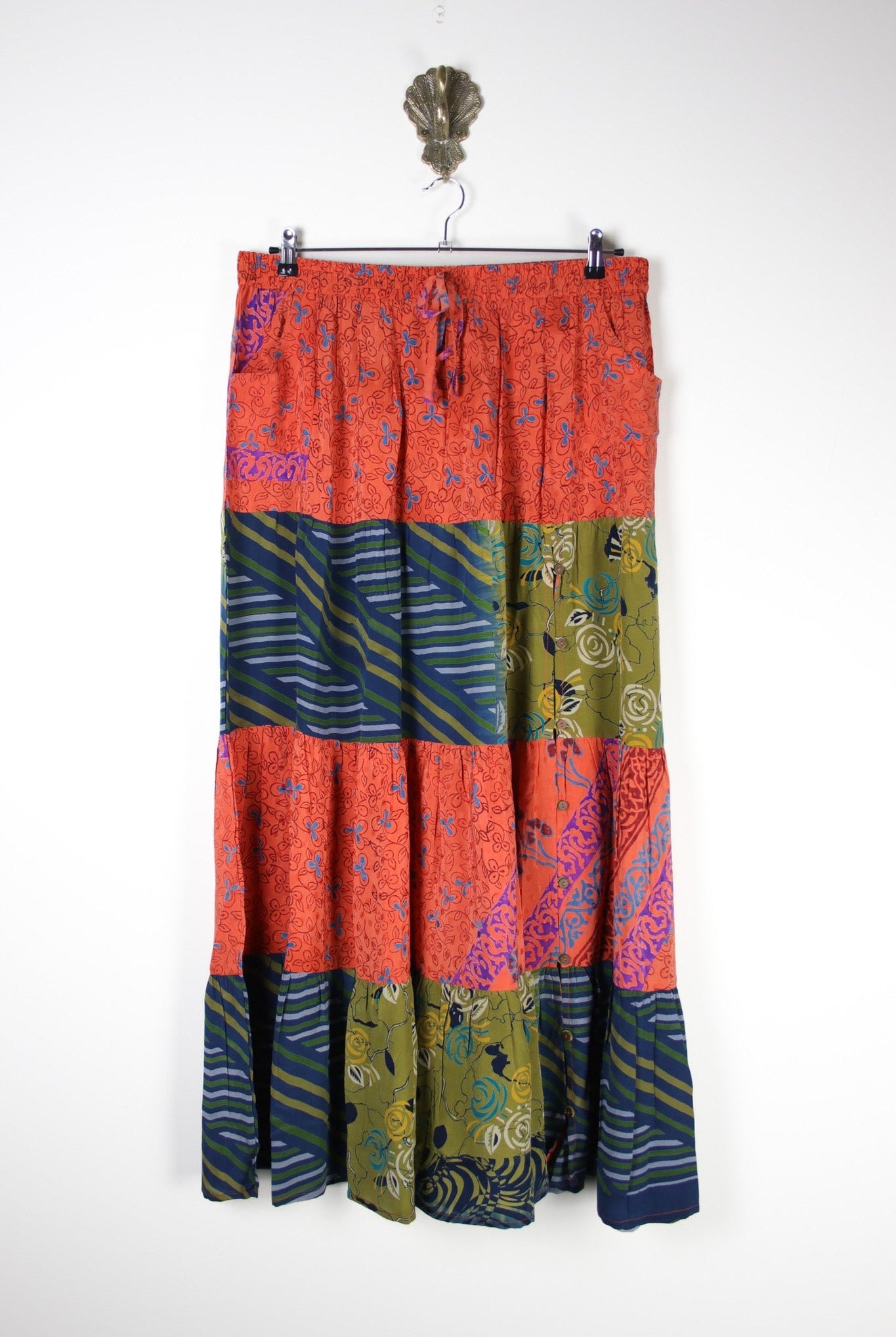 Spellbound Silk Maxi Skirt 3XL (18694) SpellboundMaxi3XLRenewBohemian186941 Renew Bohemian Pty Ltd