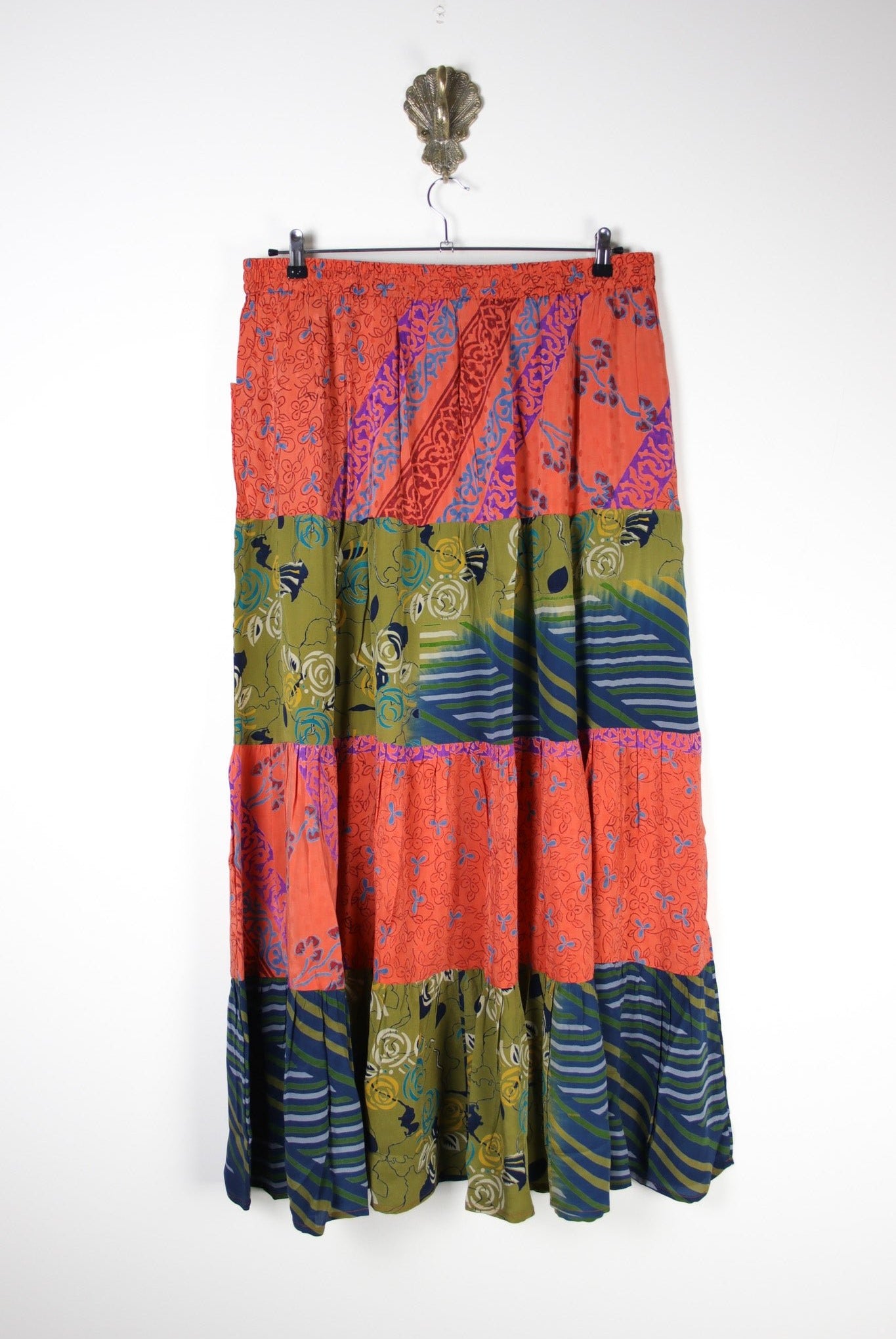 Spellbound Silk Maxi Skirt 3XL (18694) SpellboundMaxi3XLRenewBohemian186942 Renew Bohemian Pty Ltd