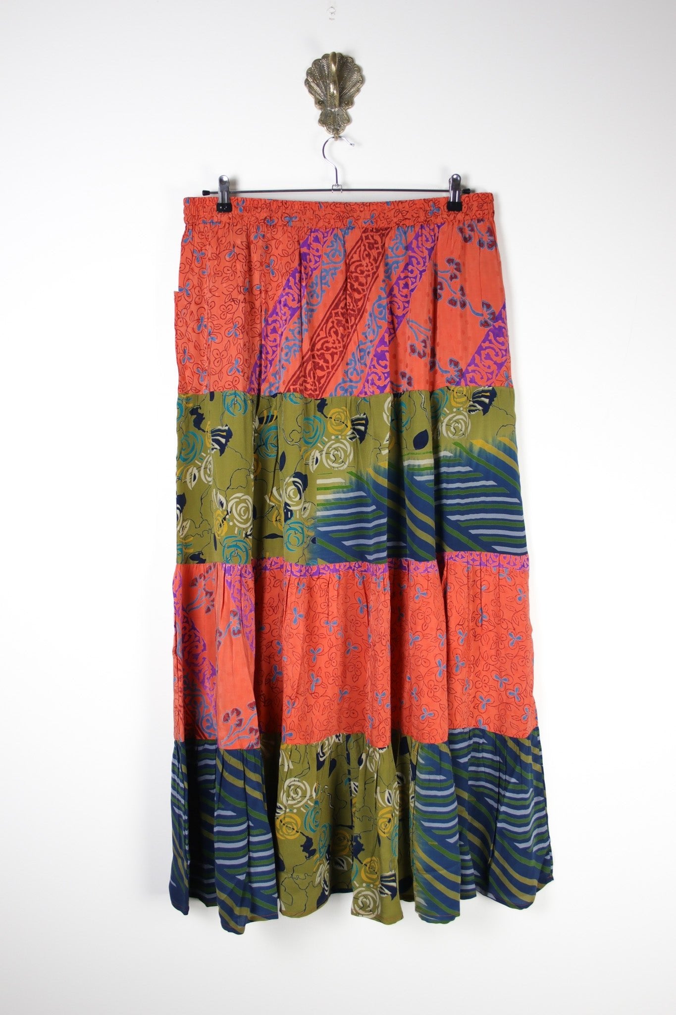 Spellbound Silk Maxi Skirt 3XL (18694) SpellboundMaxi3XLRenewBohemian186942 Renew Bohemian Pty Ltd