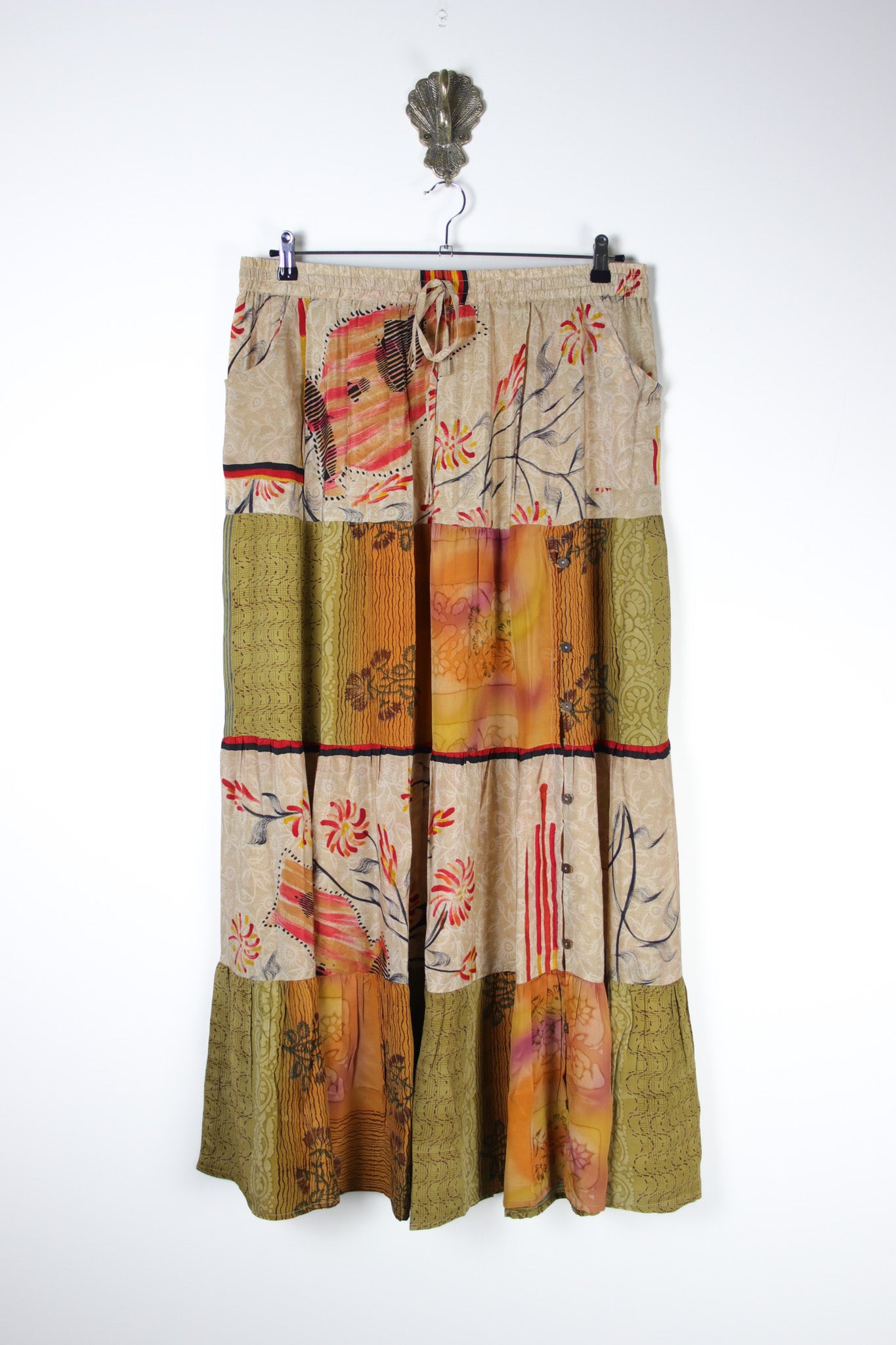 Spellbound Silk Maxi Skirt 3XL (18698)