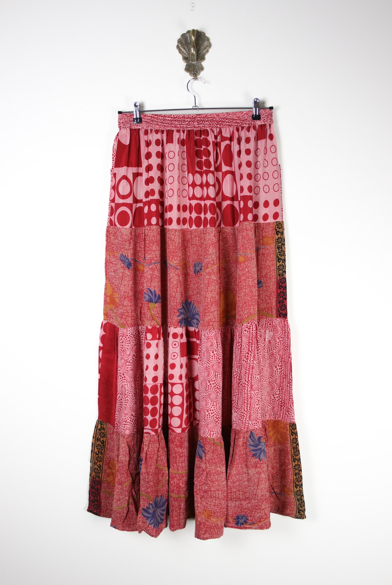 Spellbound Silk Maxi Skirt L (18667) SpellboundMaxiLRenewBohemian186672 Renew Bohemian Pty Ltd