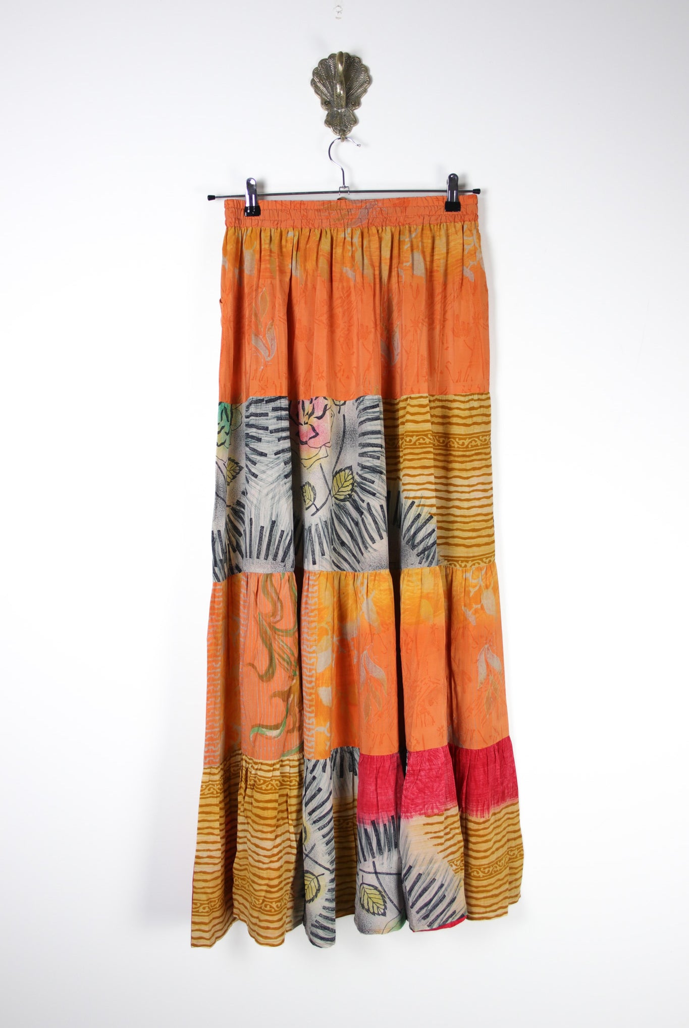 Spellbound Silk Maxi Skirt M (18650) SpellboundMaxiMRenewBohemian186502 Renew Bohemian Pty Ltd