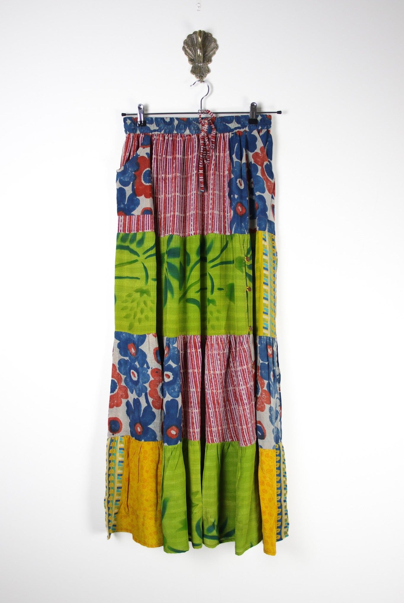 Spellbound Silk Maxi Skirt M (18653) SpellboundMaxiMRenewBohemian186531 Renew Bohemian Pty Ltd