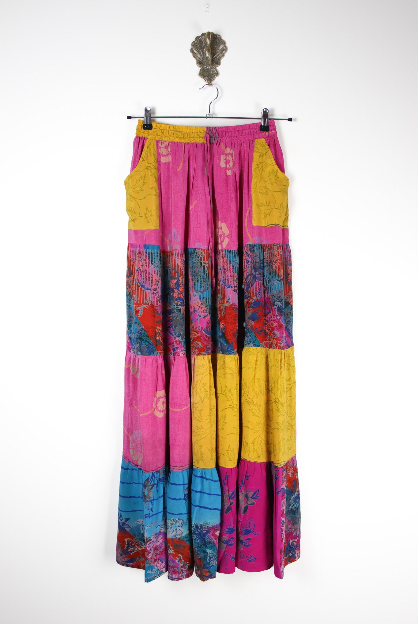 Spellbound Silk Maxi Skirt S (18640) SpellboundMaxiSRenewBohemian186401 Renew Bohemian Pty Ltd
