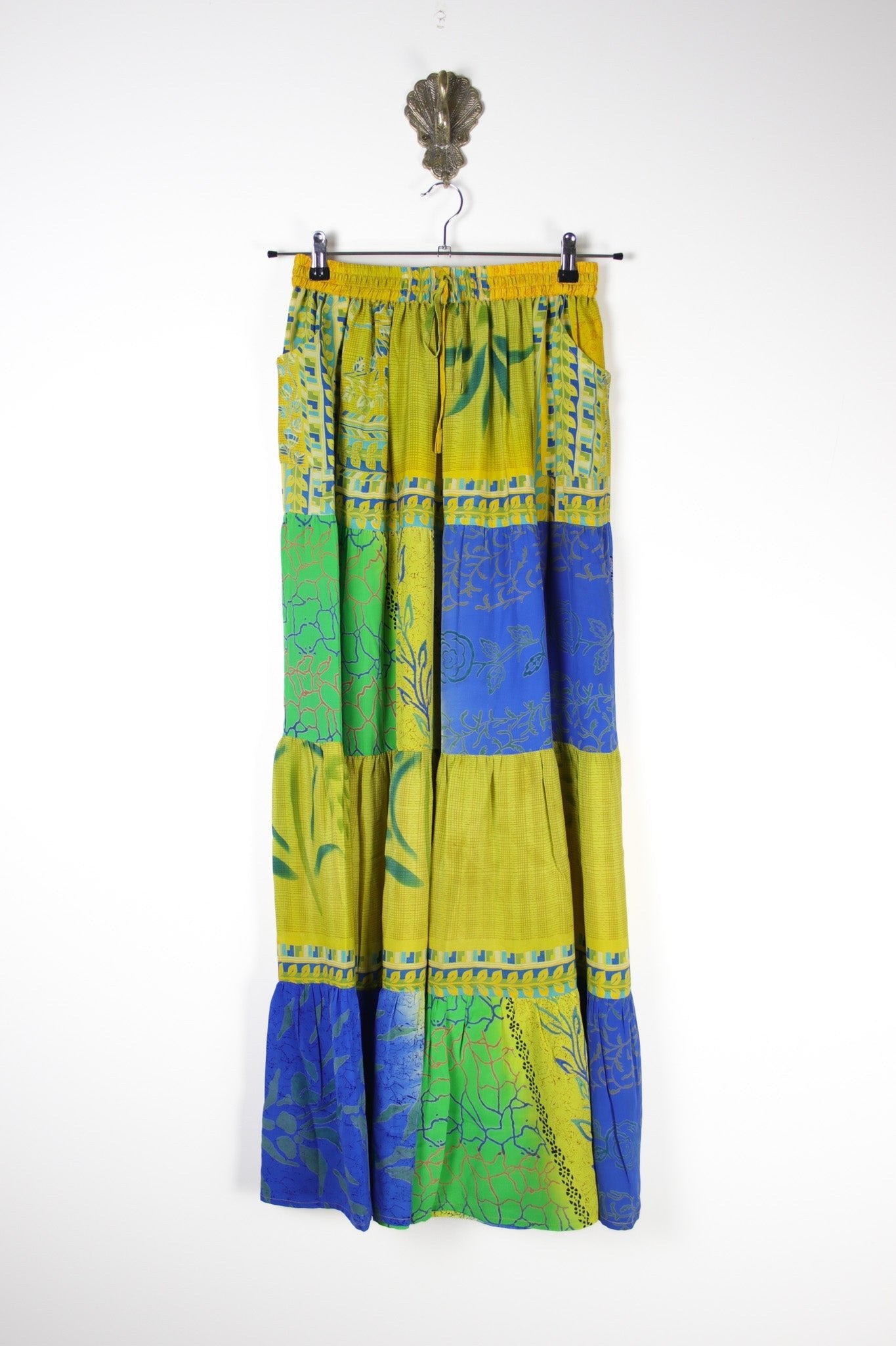 Spellbound Silk Maxi Skirt S (18645) SpellboundMaxiSRenewBohemian186451 Renew Bohemian Pty Ltd