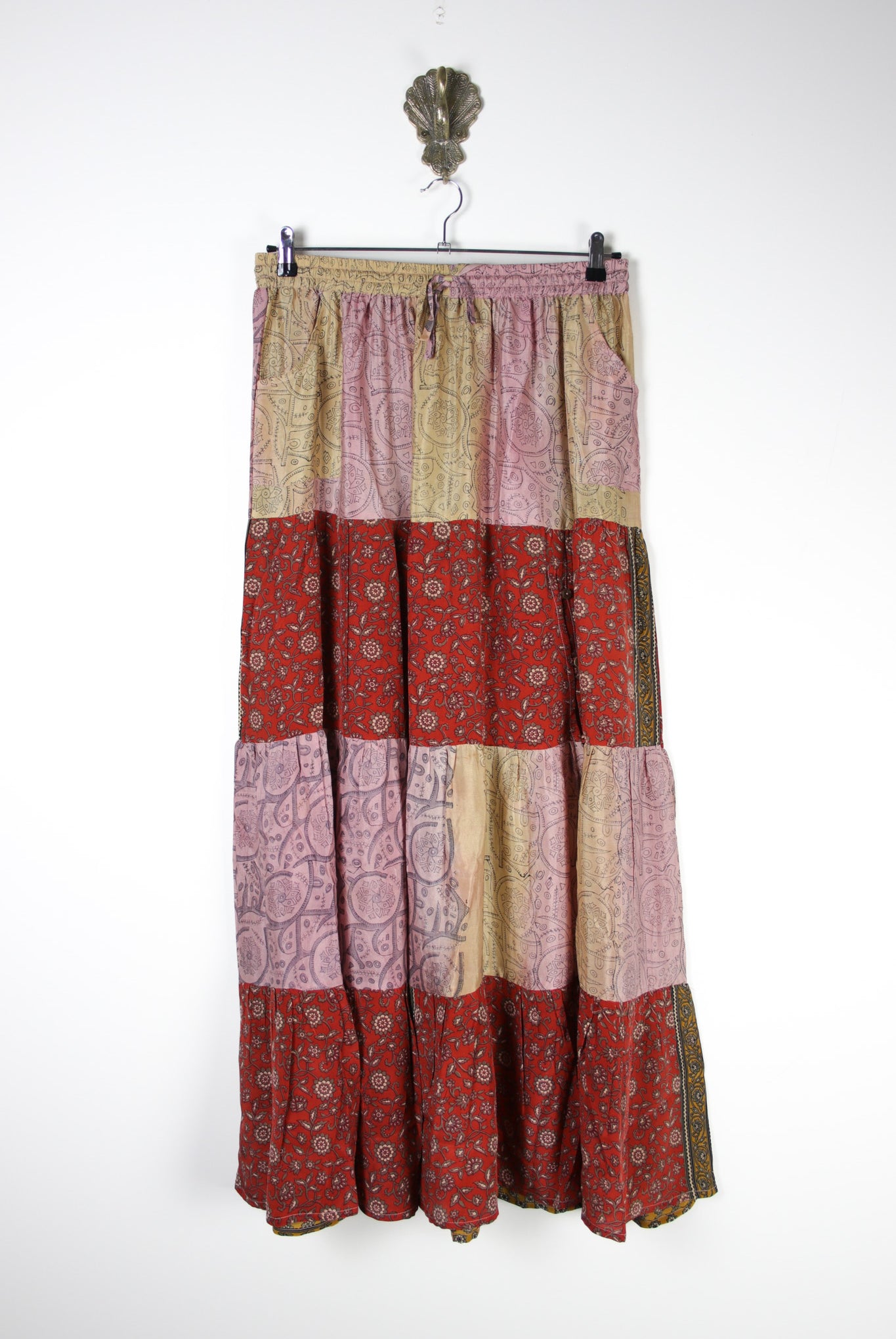 Spellbound Silk Maxi Skirt XL (18672)