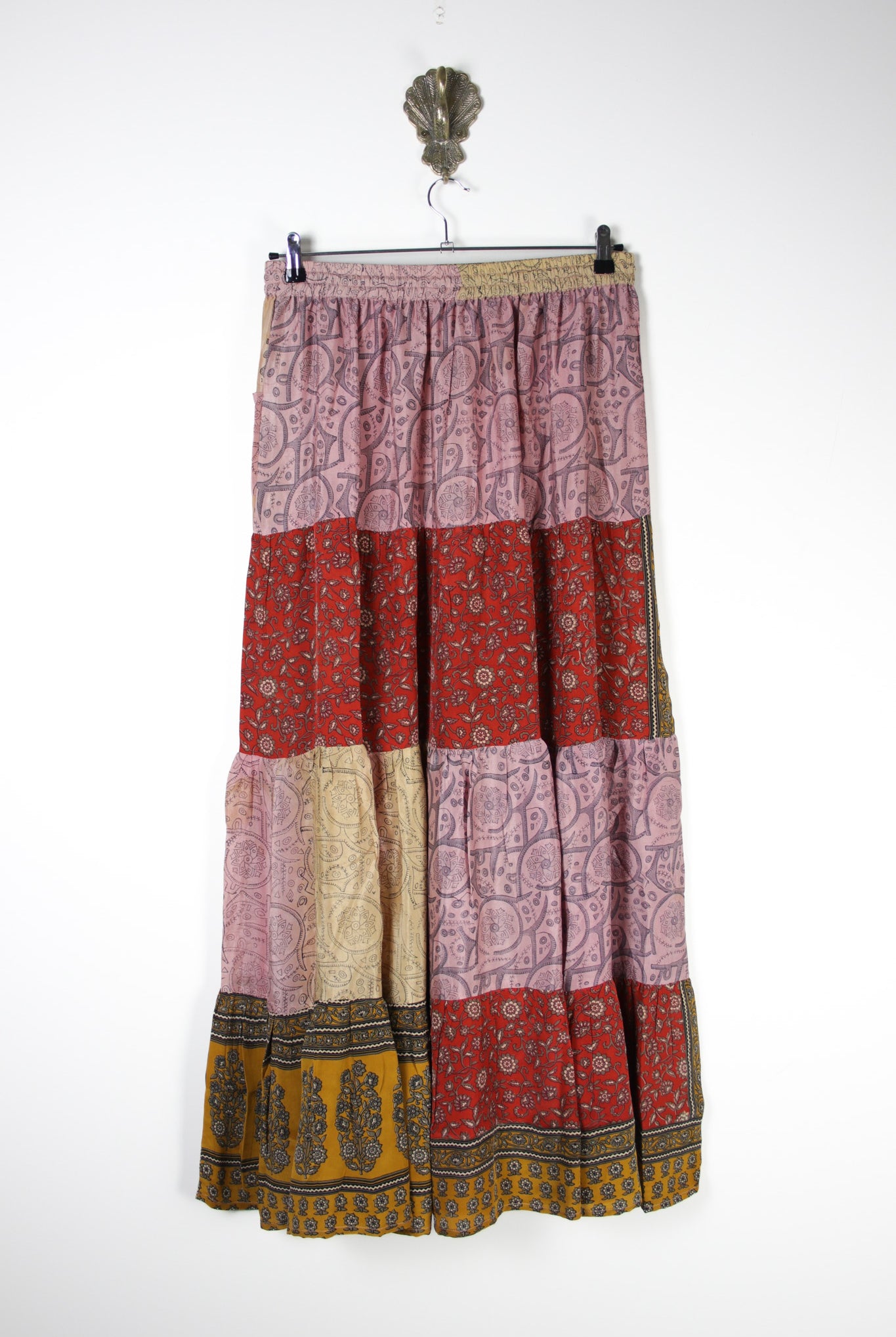 Spellbound Silk Maxi Skirt XL (18672)