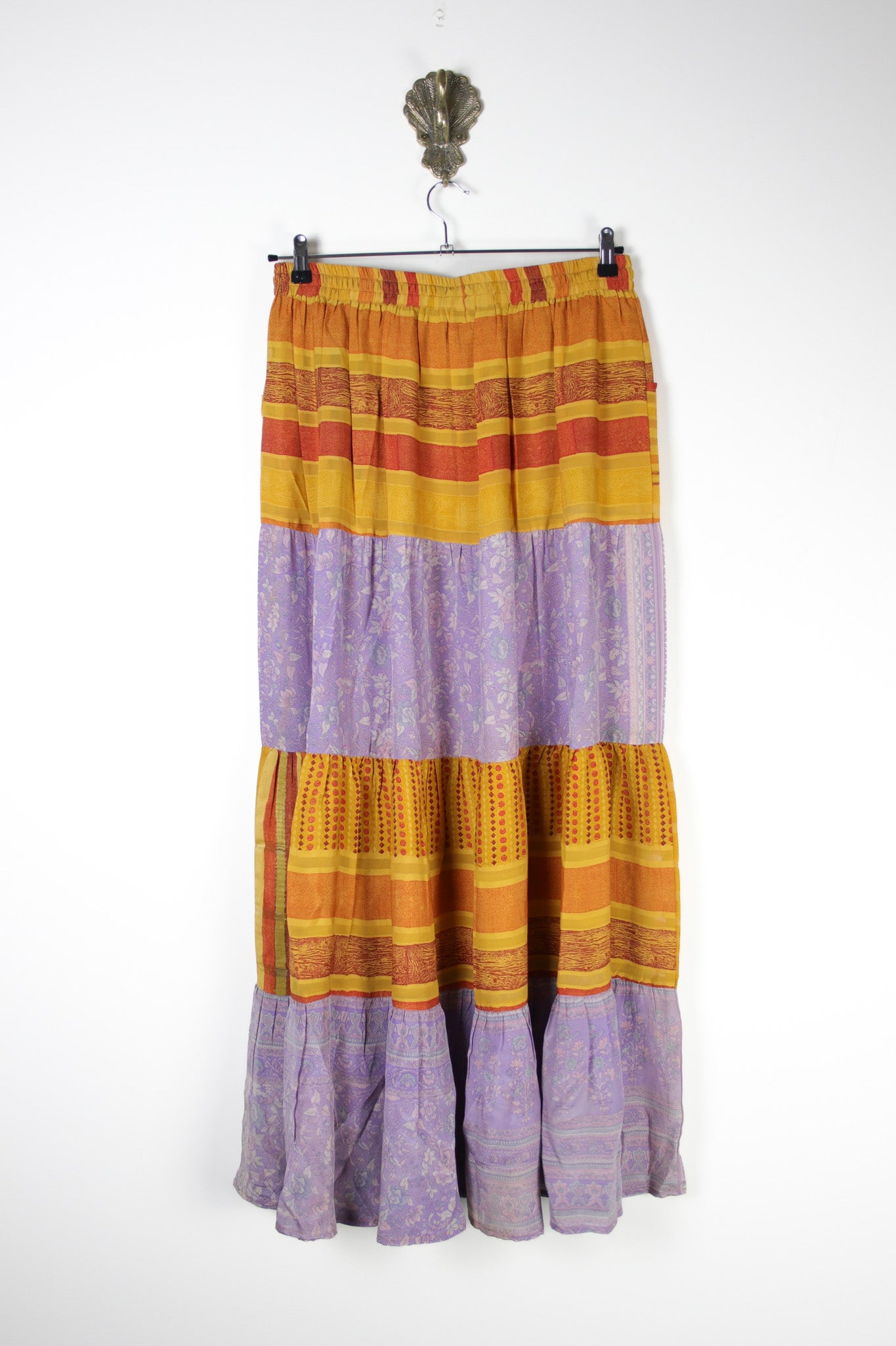 Spellbound Silk Maxi Skirt XL (18676)