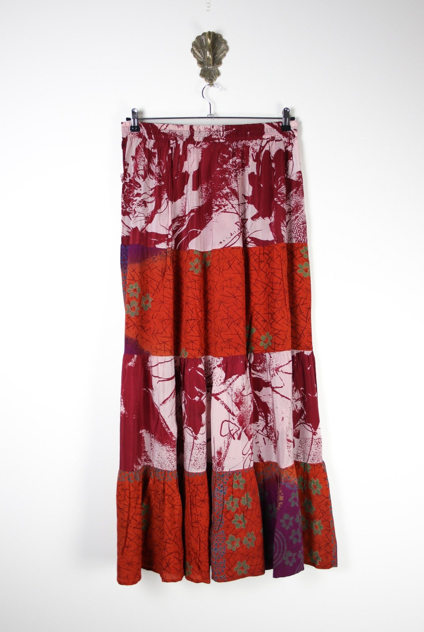 Spellbound Silk Maxi Skirt XL (18677) SpellboundMaxiXLRenewBohemian186772 Renew Bohemian Pty Ltd