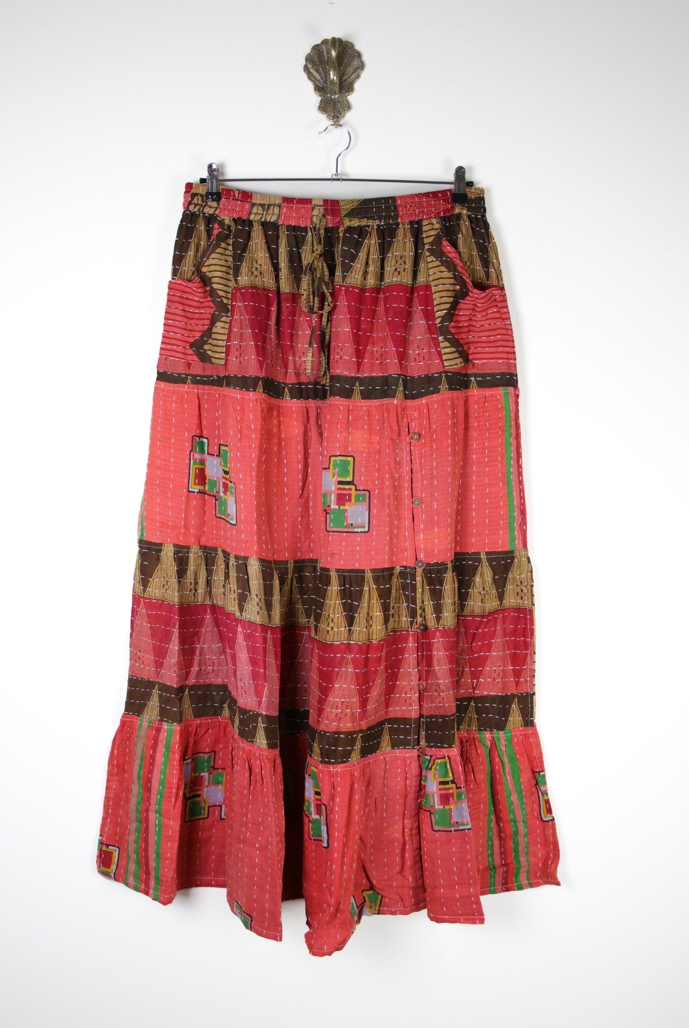 Spellbound Maxi Skirt 2XL (17363) SpellboundSkirt2XLRenewVintage173631 Renew Bohemian Pty Ltd