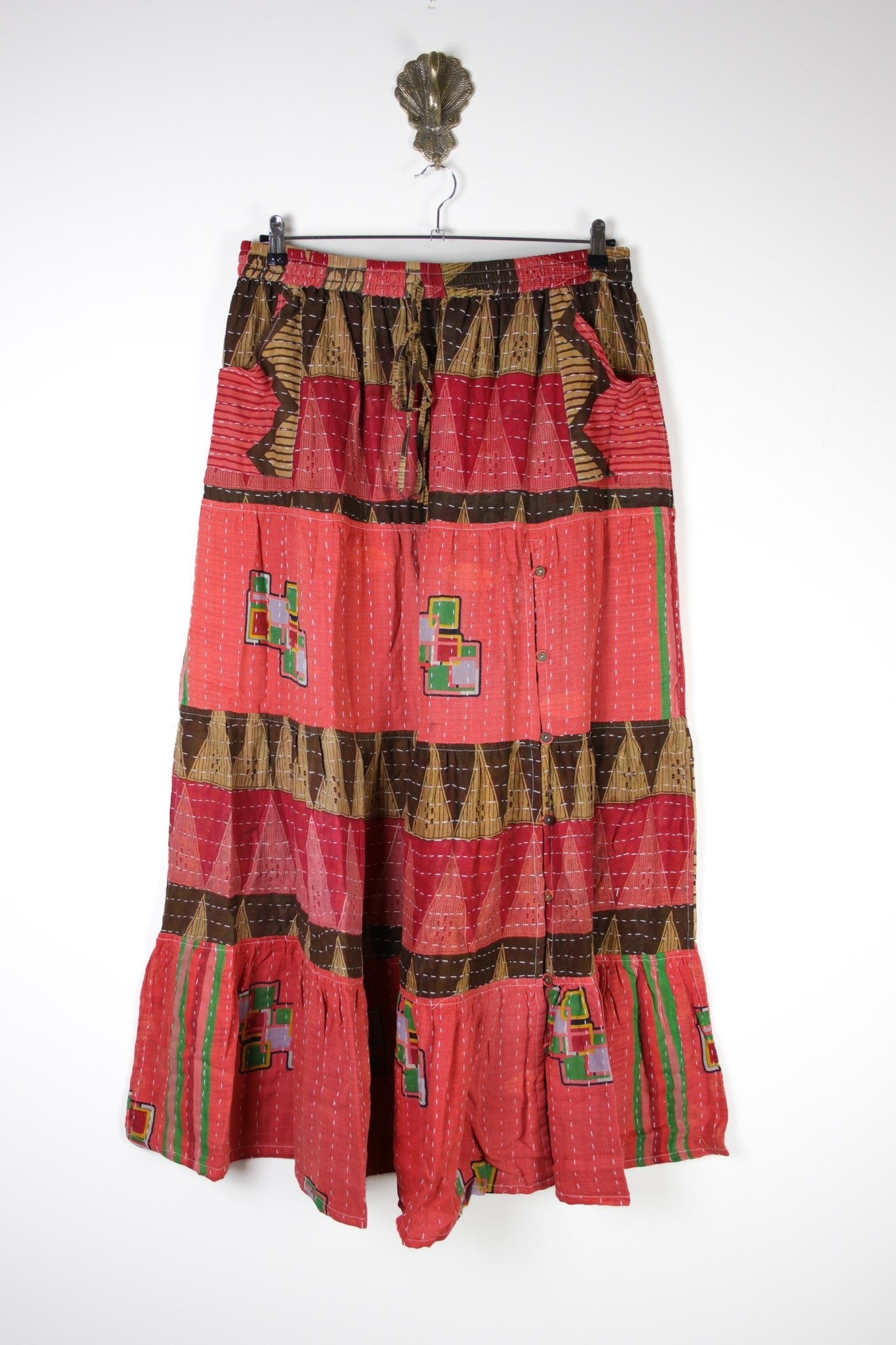Spellbound Maxi Skirt 2XL (17363) SpellboundSkirt2XLRenewVintage173631 Renew Bohemian Pty Ltd