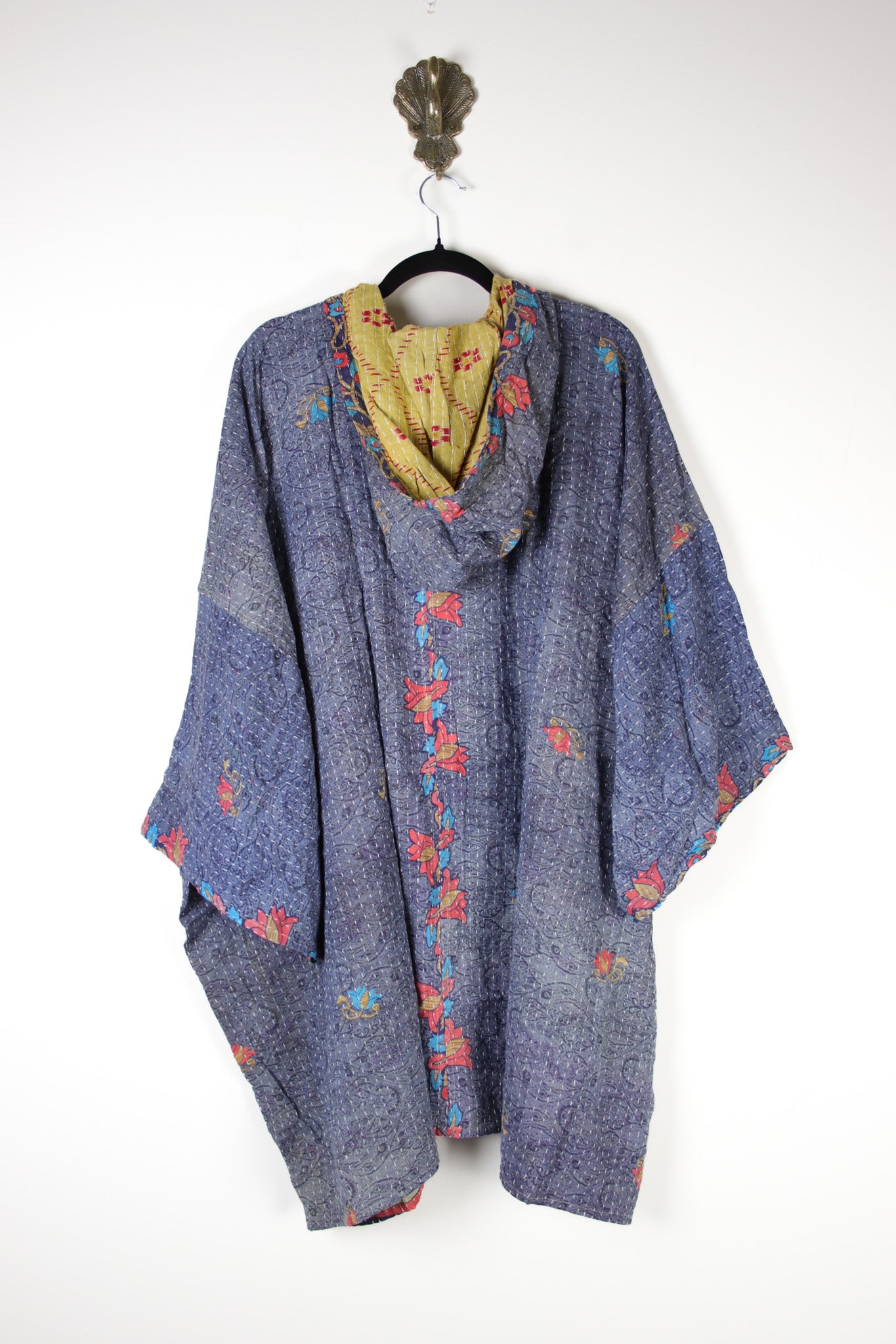 Sukha Hooded Kantha Tunic (16832)