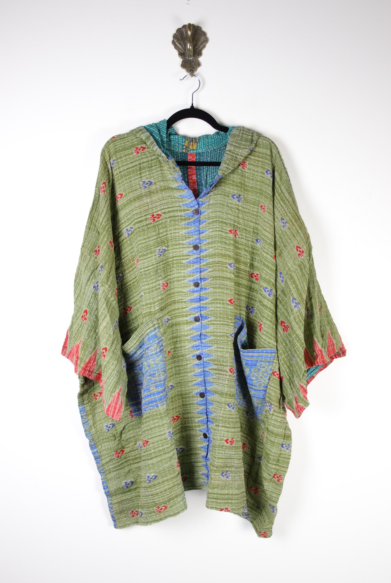 Sukha Kantha Tunic (16833) SukhaRobeRenewVintage168331 Renew Bohemian Pty Ltd
