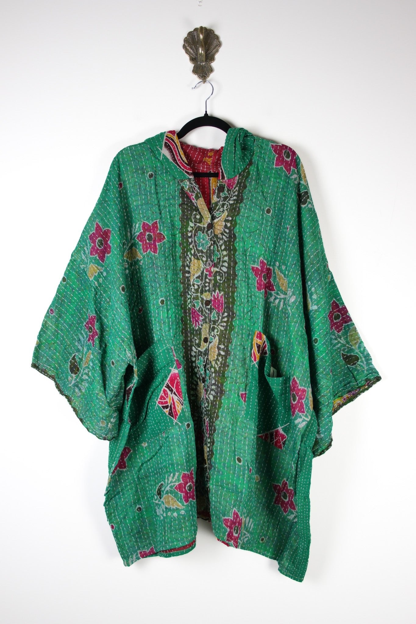 Sukha Kantha Tunic (16847) SukhaRobeRenewVintage168471 Renew Bohemian Pty Ltd