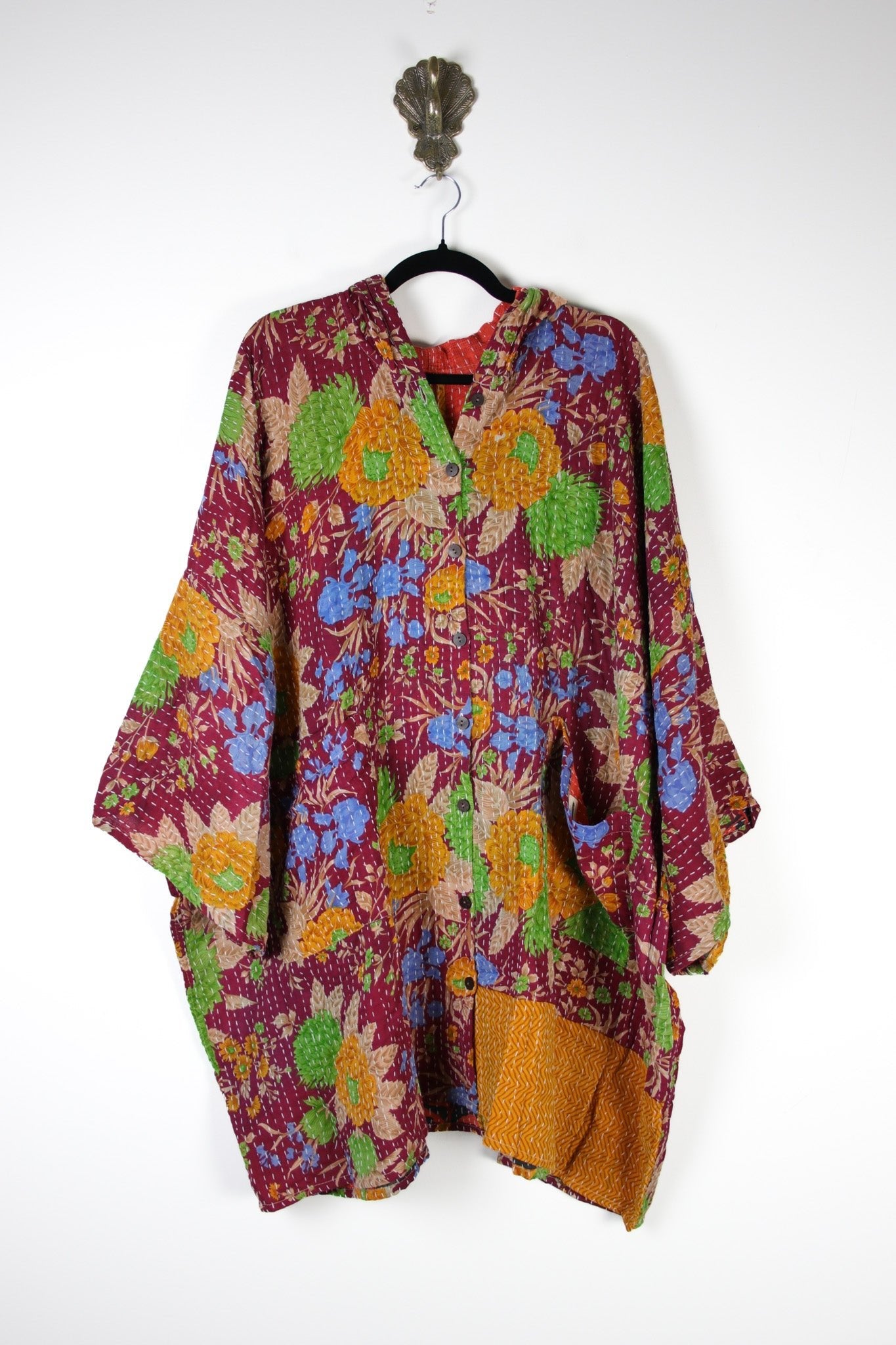 Sukha Kantha Tunic (16852) SukhaRobeRenewVintage168521 Renew Bohemian Pty Ltd