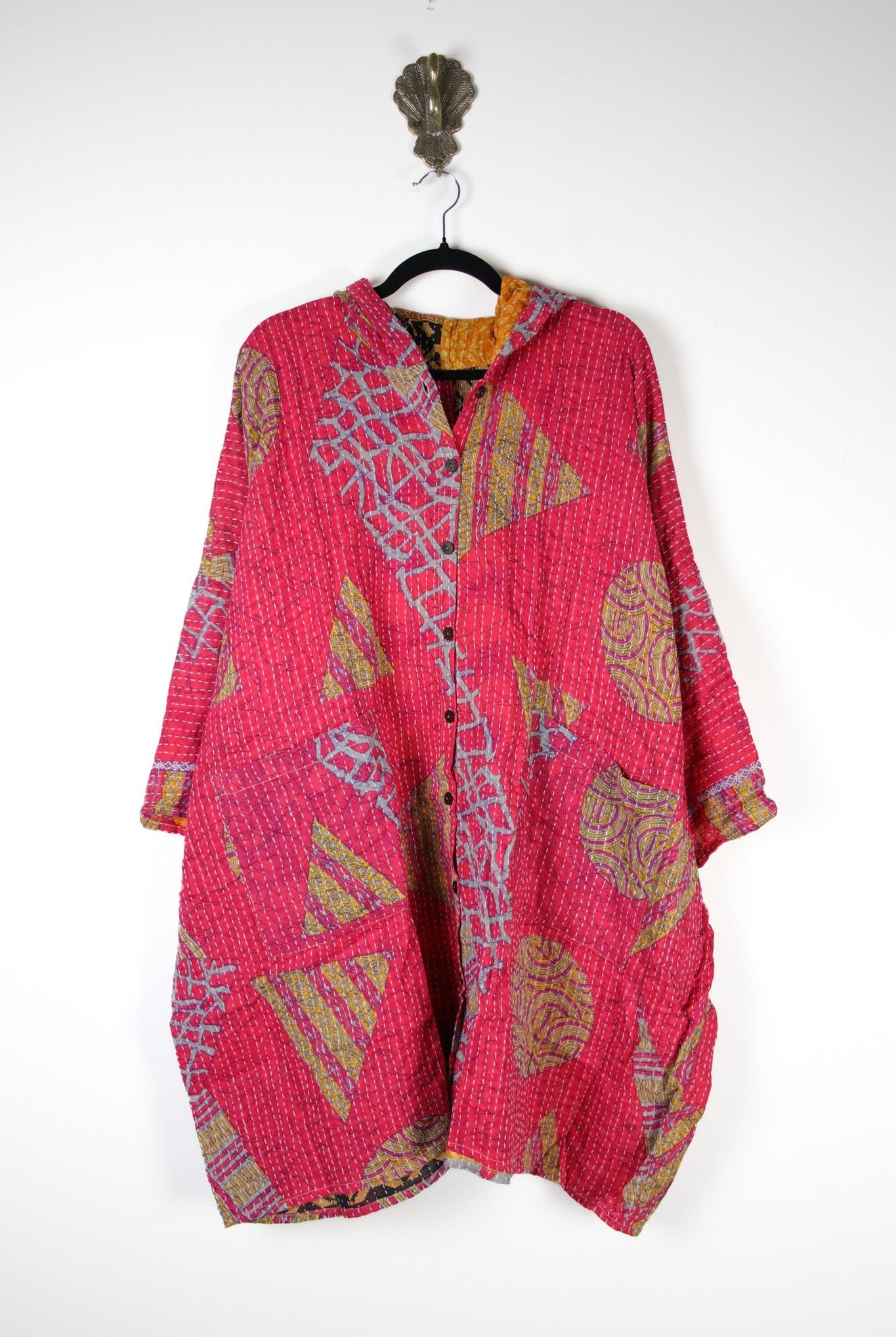 Sukha Kantha Tunic (16857) SukhaRobeRenewVintage168571 Renew Bohemian Pty Ltd