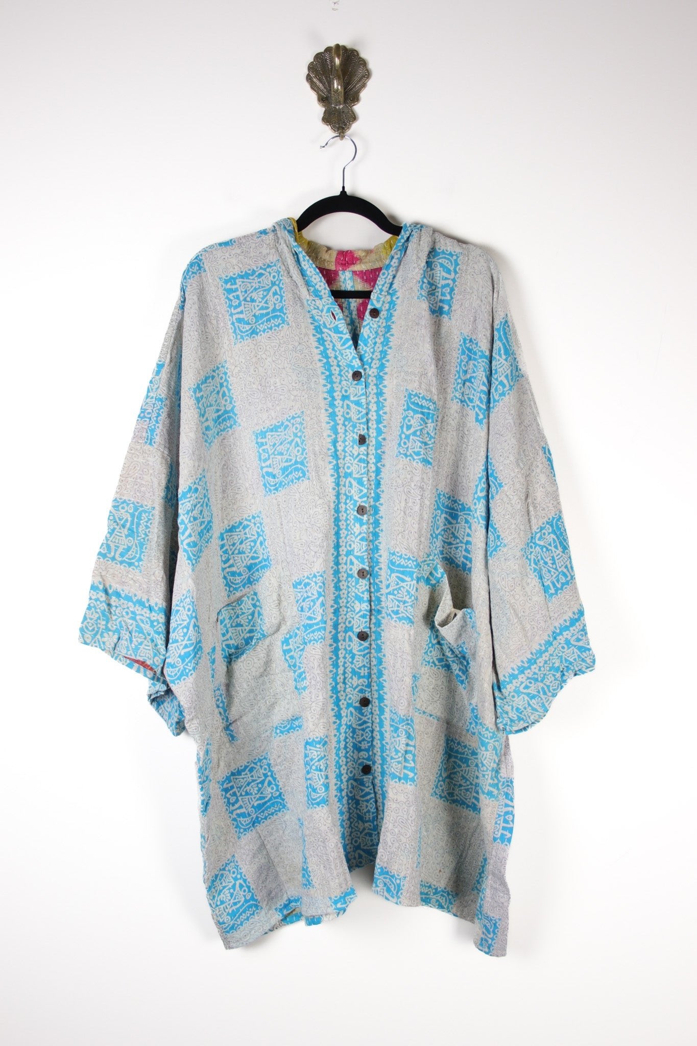 Sukha Kantha Tunic (16866) SukhaRobeRenewVintage168661 Renew Bohemian Pty Ltd