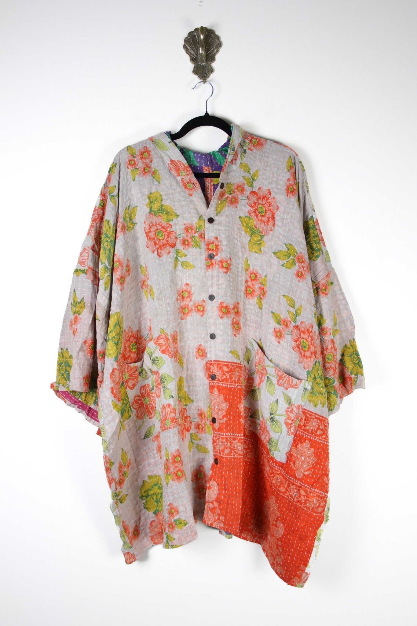 Sukha Kantha Tunic (16867) SukhaRobeRenewVintage168671 Renew Bohemian Pty Ltd