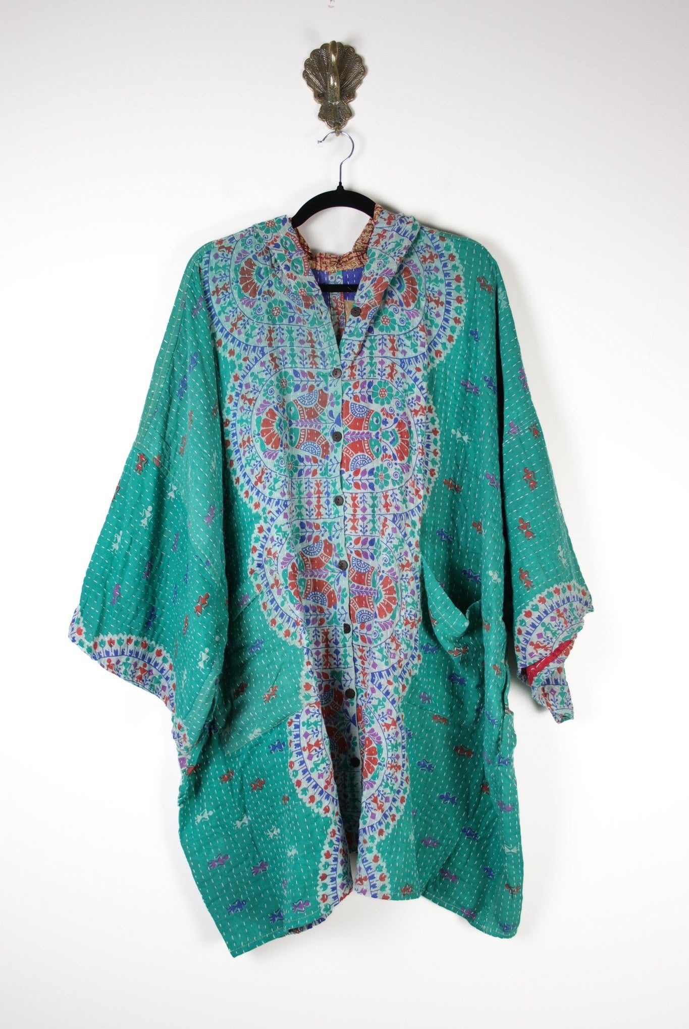 Sukha Kantha Tunic (16870) SukhaRobeRenewVintage168701 Renew Bohemian Pty Ltd
