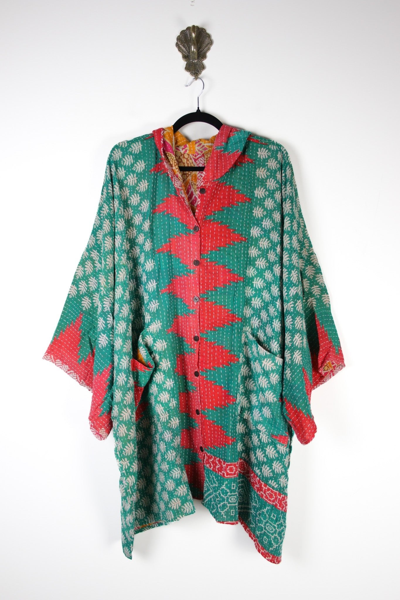 Sukha Kantha Tunic (16877) SukhaRobeRenewVintage168771 Renew Bohemian Pty Ltd