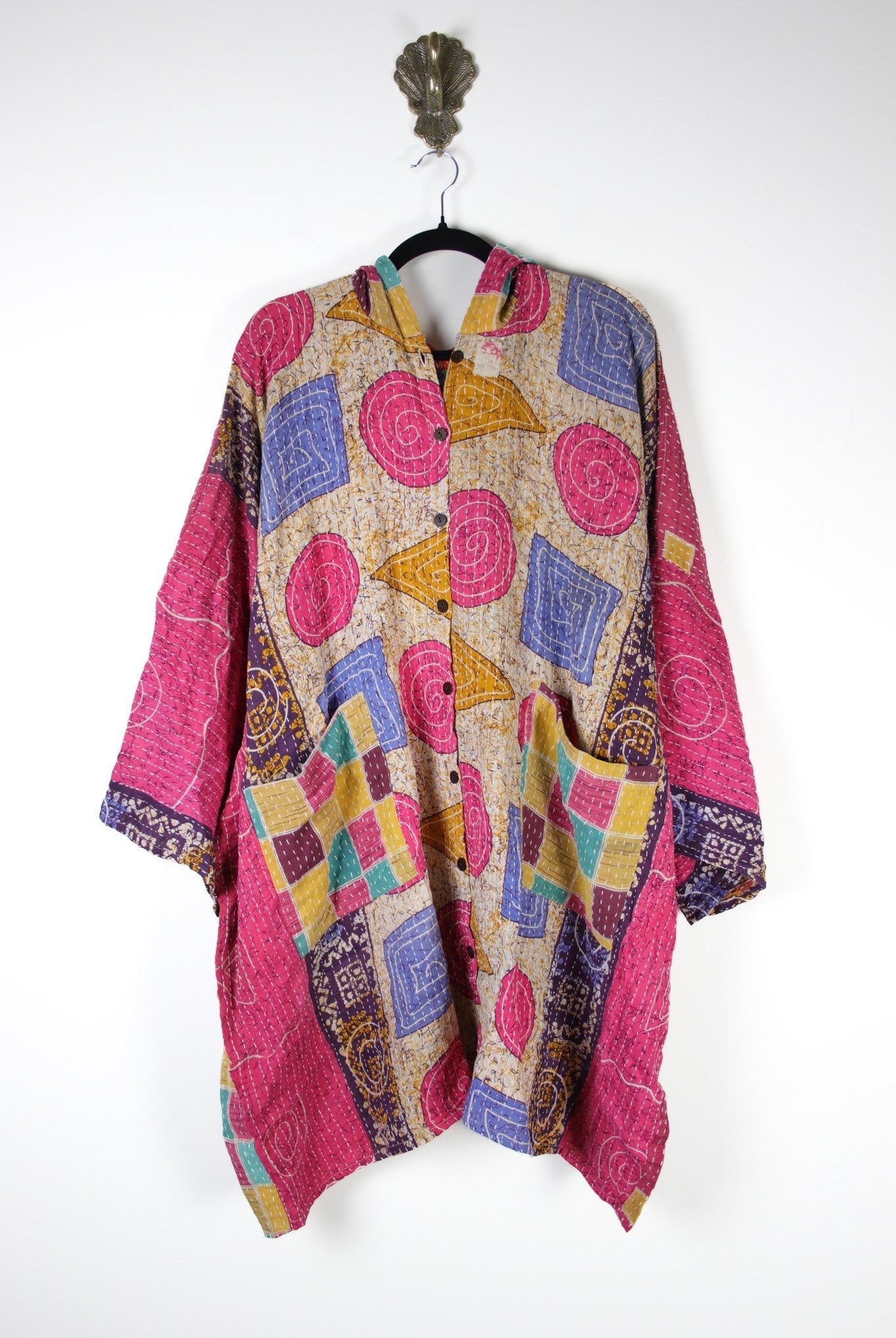 Sukha Kantha Tunic (16907) SukhaRobeRenewVintage169071 Renew Bohemian Pty Ltd