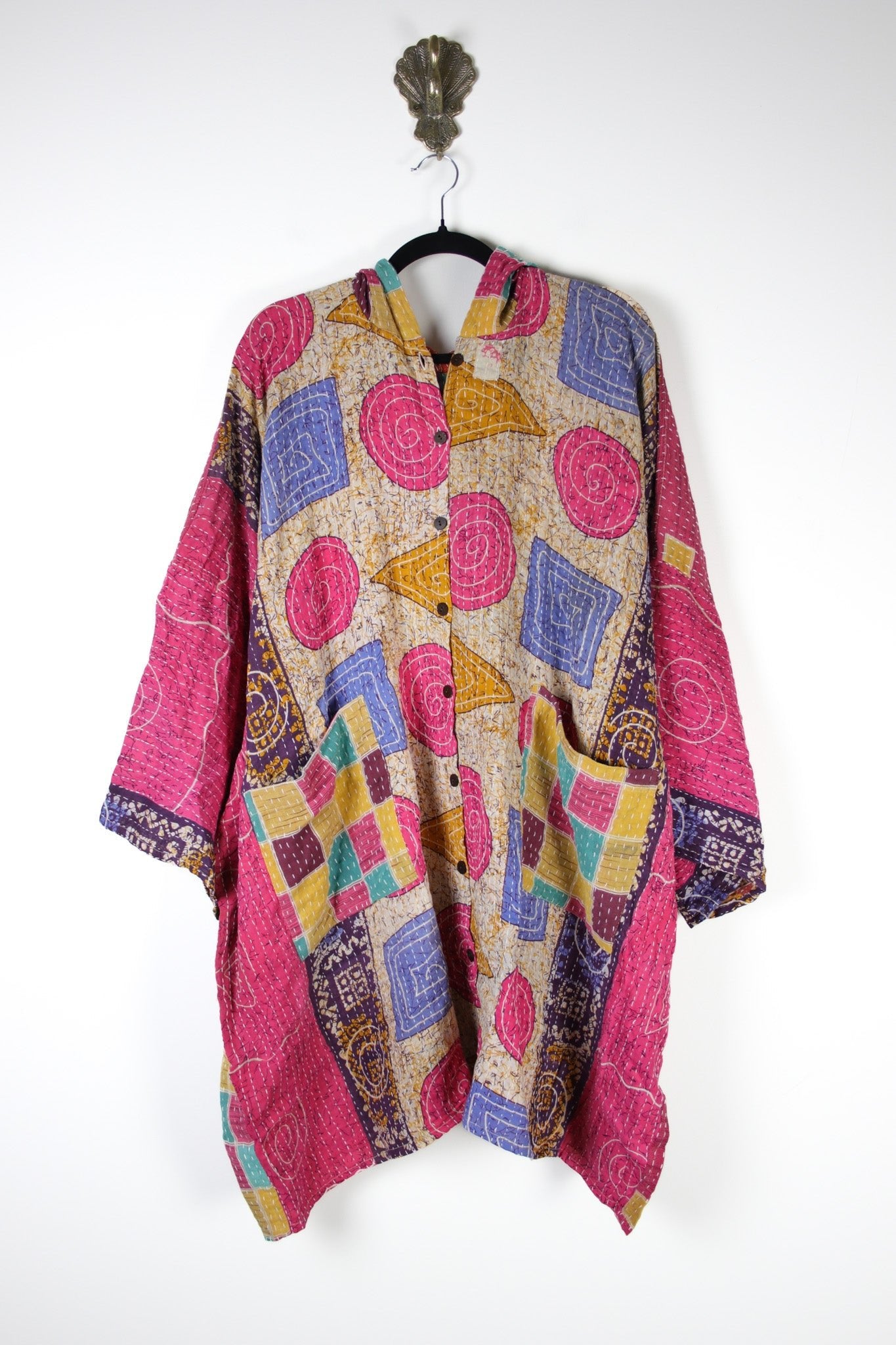 Sukha Kantha Tunic (16907) SukhaRobeRenewVintage169071 Renew Bohemian Pty Ltd