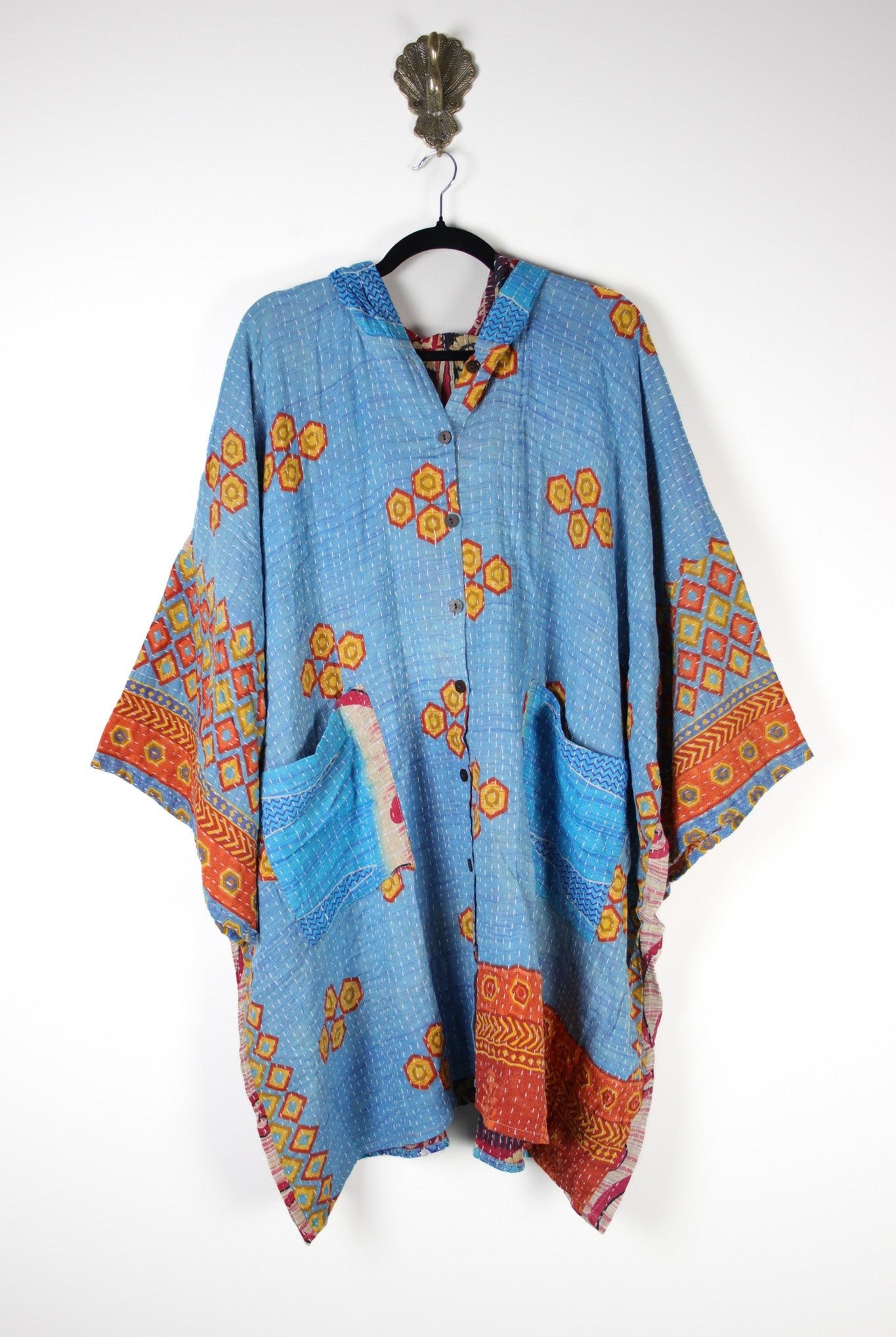 Sukha Kantha Tunic (16910) SukhaRobeRenewVintage169101 Renew Bohemian Pty Ltd