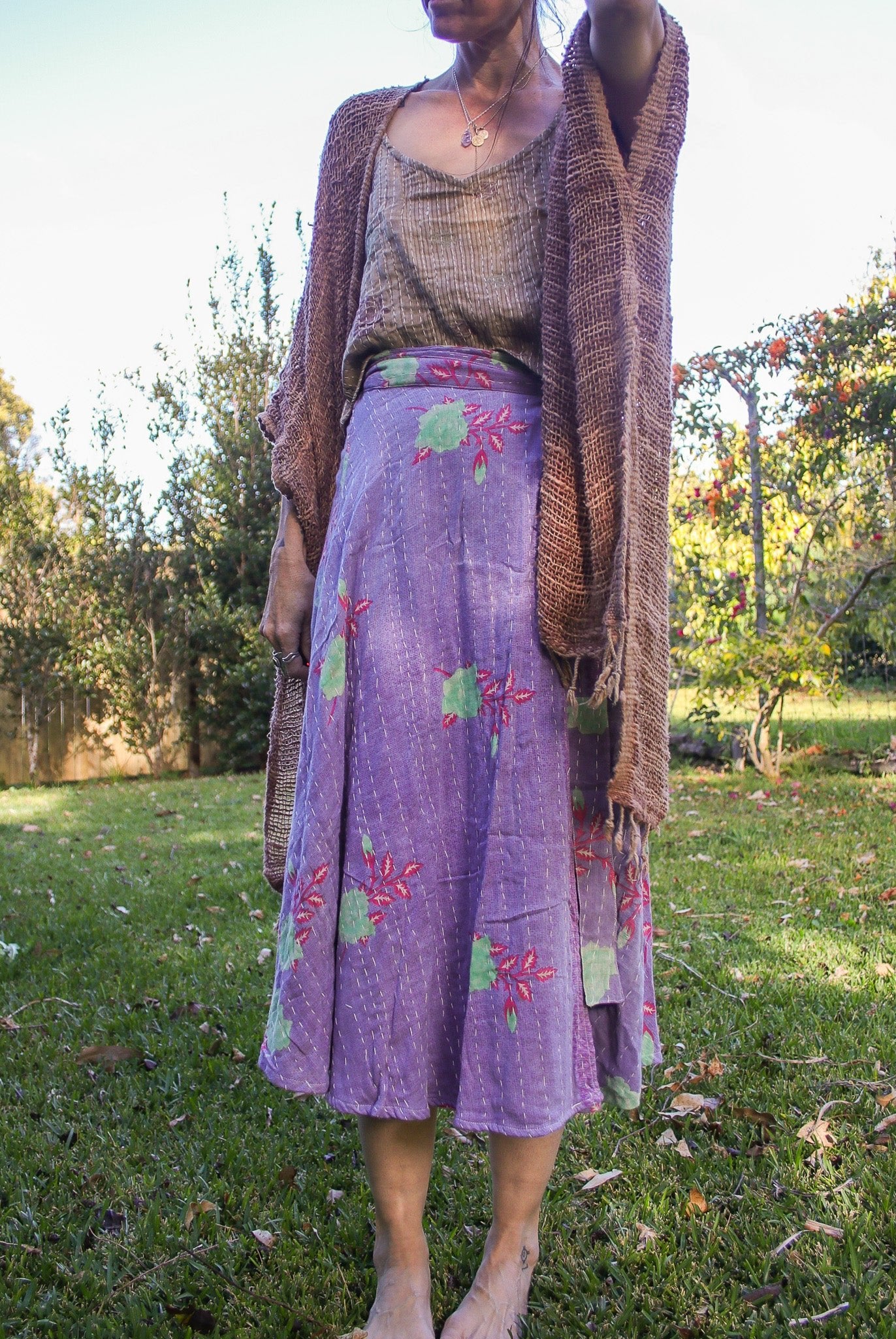 Wholesale Lot - Sundar Wrap Skirts - 6qty Sunday_Kantha_Cami2 Renew Bohemian Pty Ltd