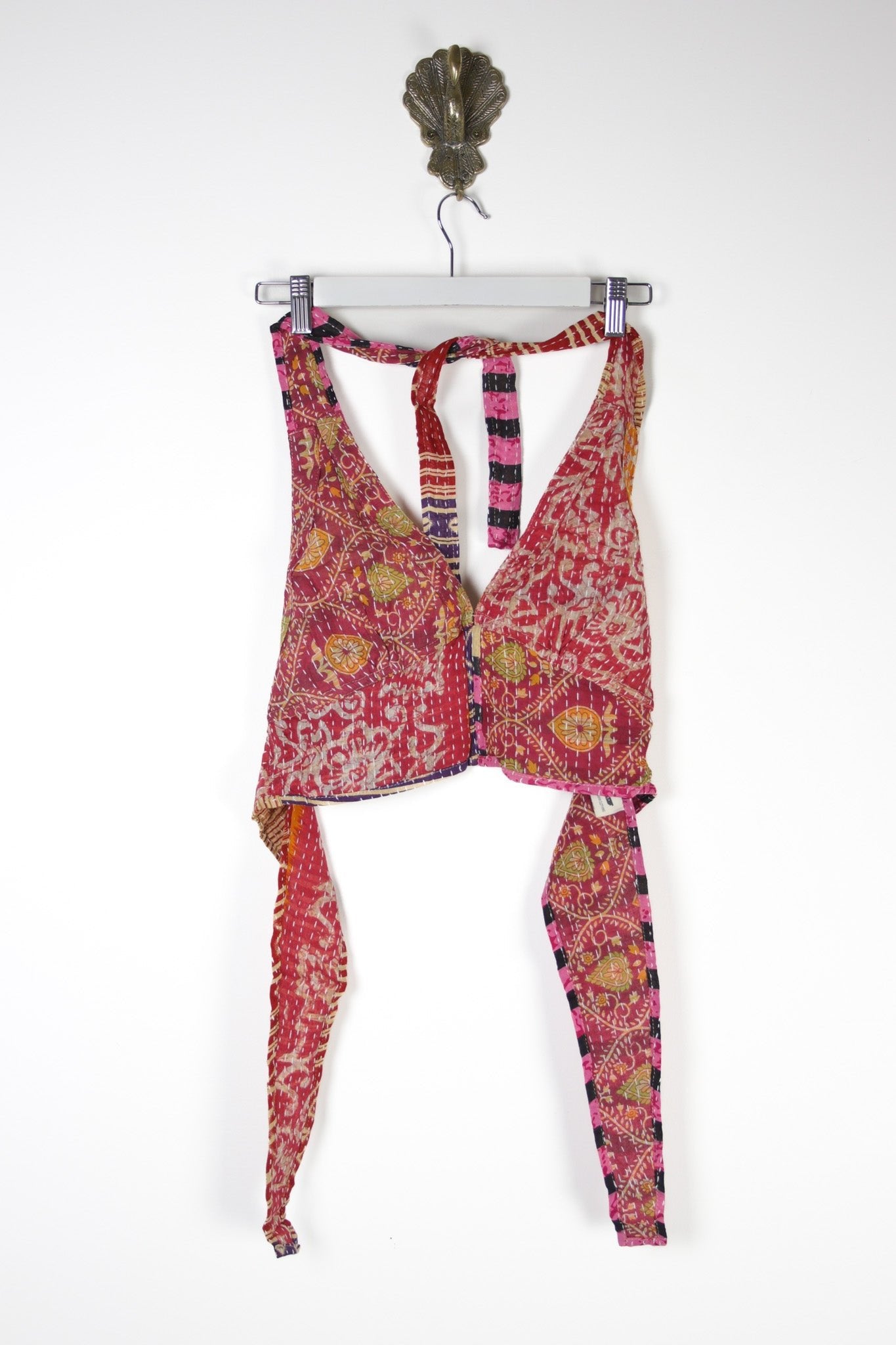 Sunseeker Halter Top (15304) SunseekerHalterRenewVintage153042 Renew Bohemian Pty Ltd