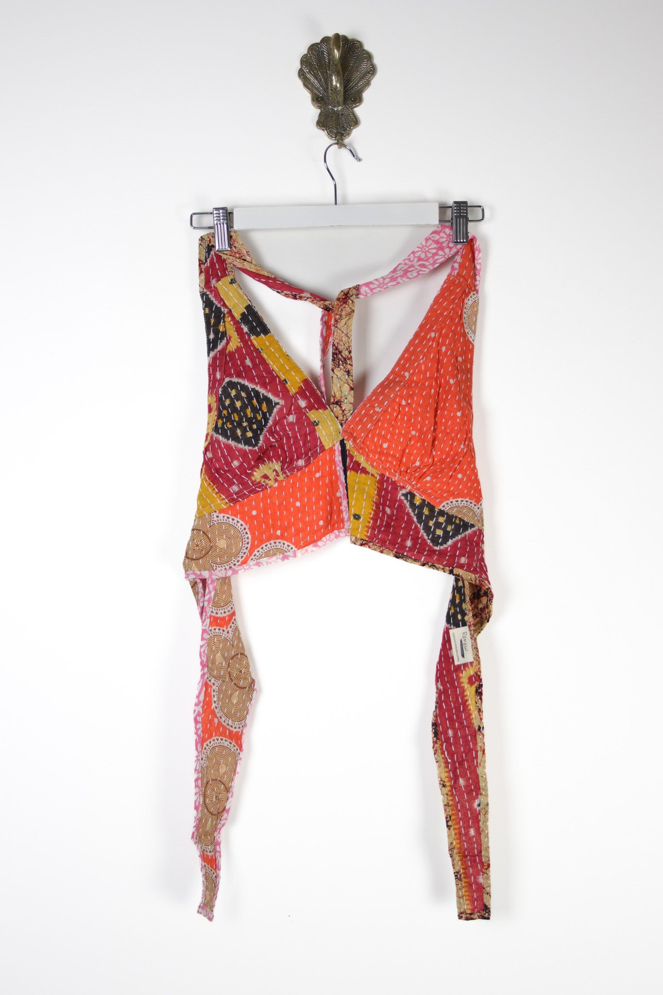 Sunseeker Halter Top (15306) SunseekerHalterRenewVintage153062 Renew Bohemian Pty Ltd