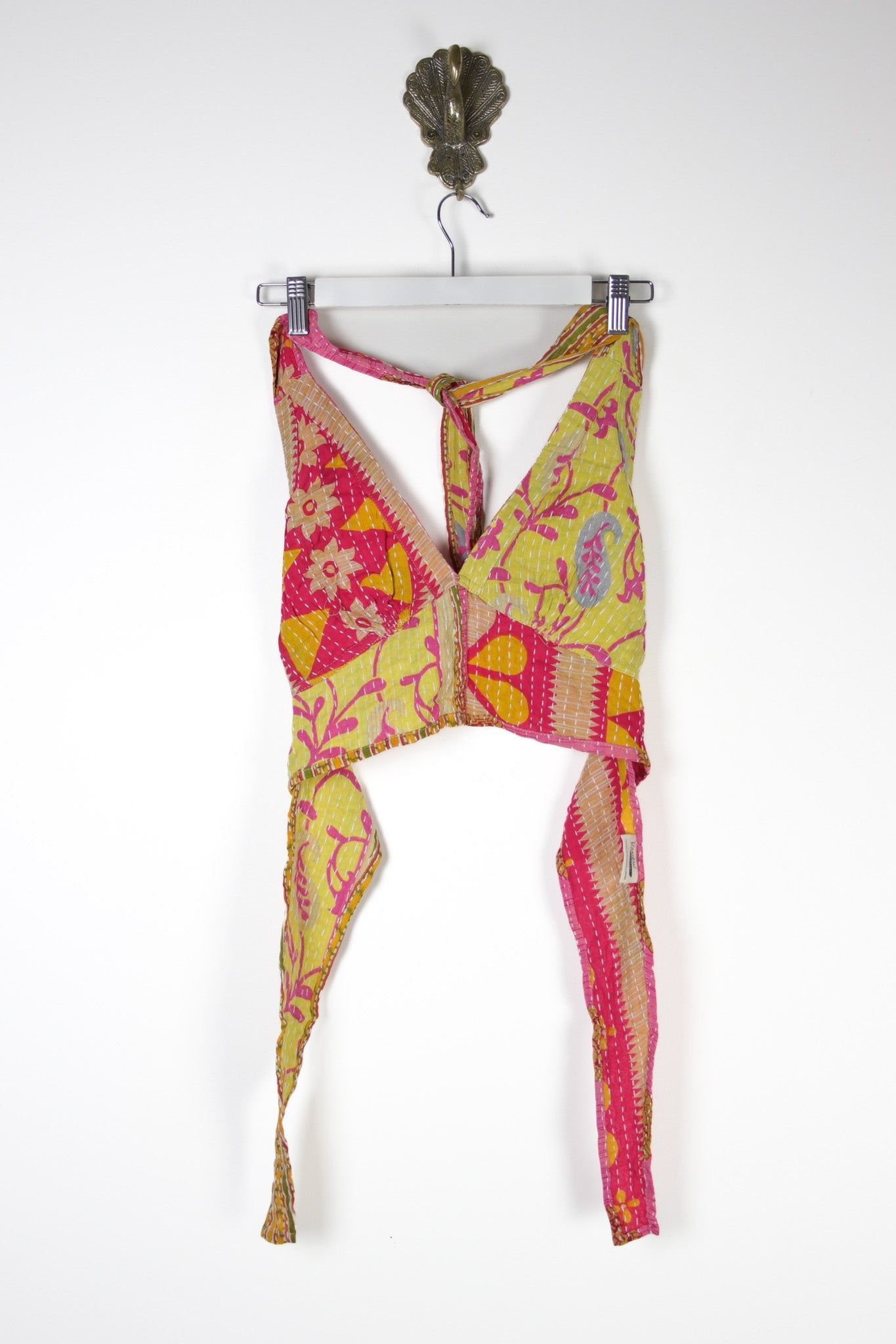 Sunseeker Halter Top (15314) SunseekerHalterRenewVintage153142 Renew Bohemian Pty Ltd