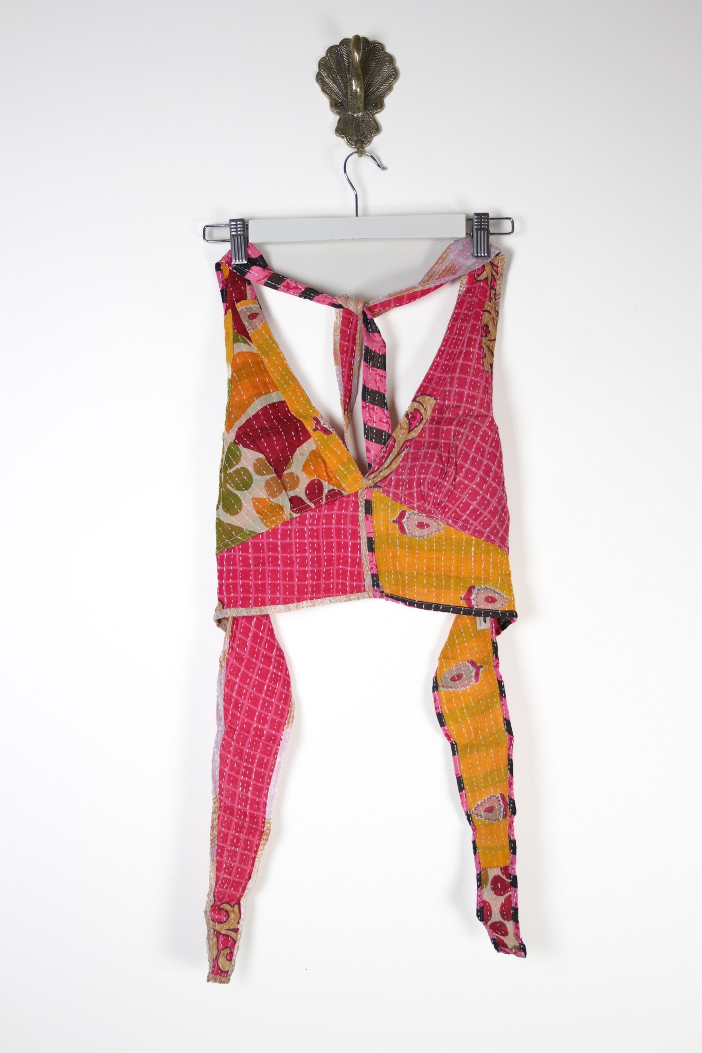 Sunseeker Halter Top (15325) SunseekerHalterRenewVintage153252 Renew Bohemian Pty Ltd