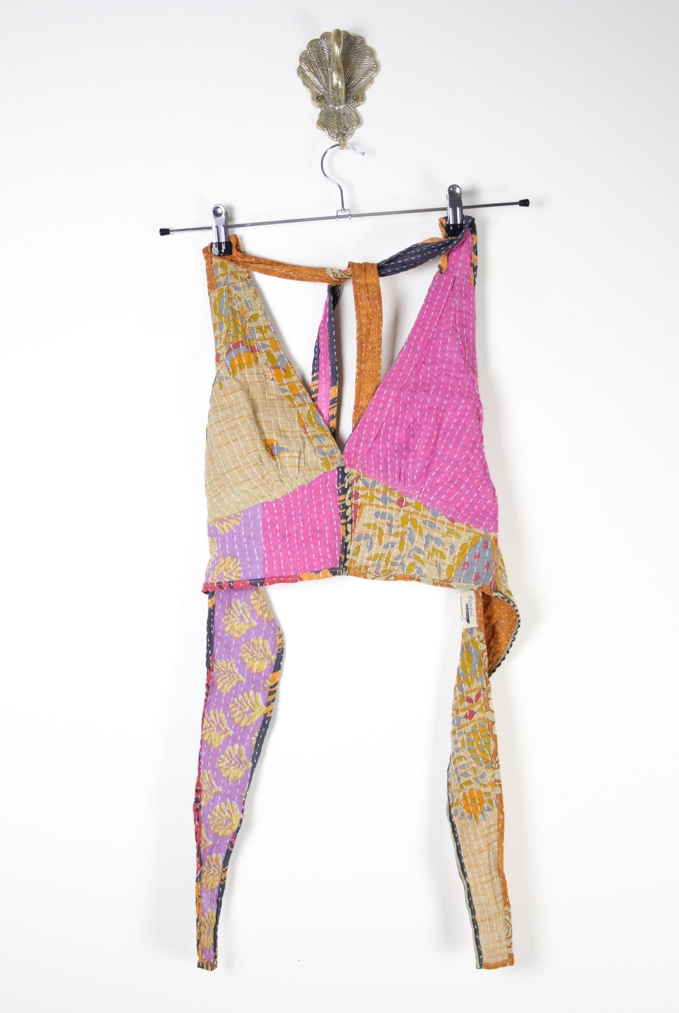 Sunseeker Halter Top (18022) SunseekerHalterRenewVintage180222 Renew Bohemian Pty Ltd