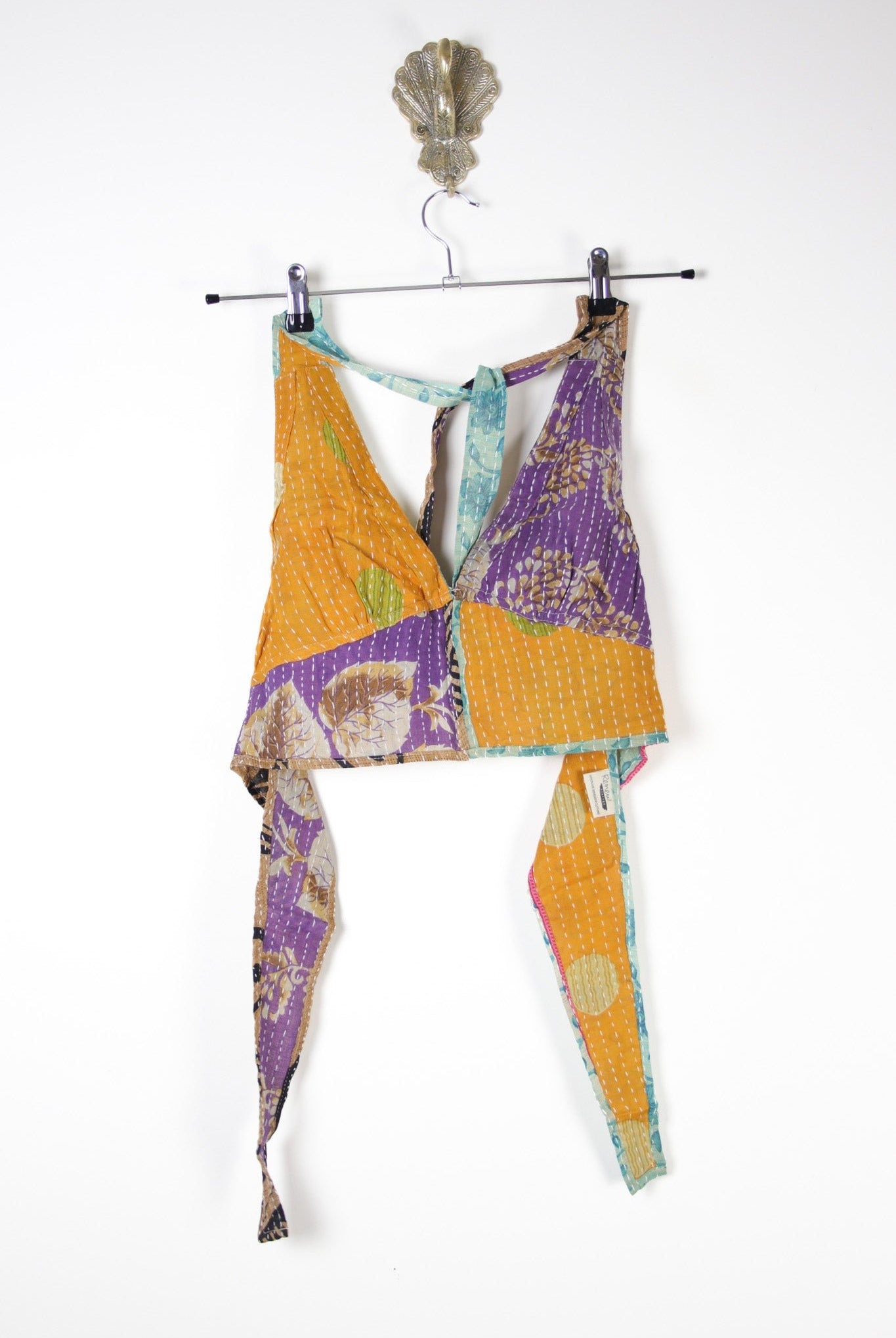 Sunseeker Halter Top (18023) SunseekerHalterRenewVintage180232 Renew Bohemian Pty Ltd