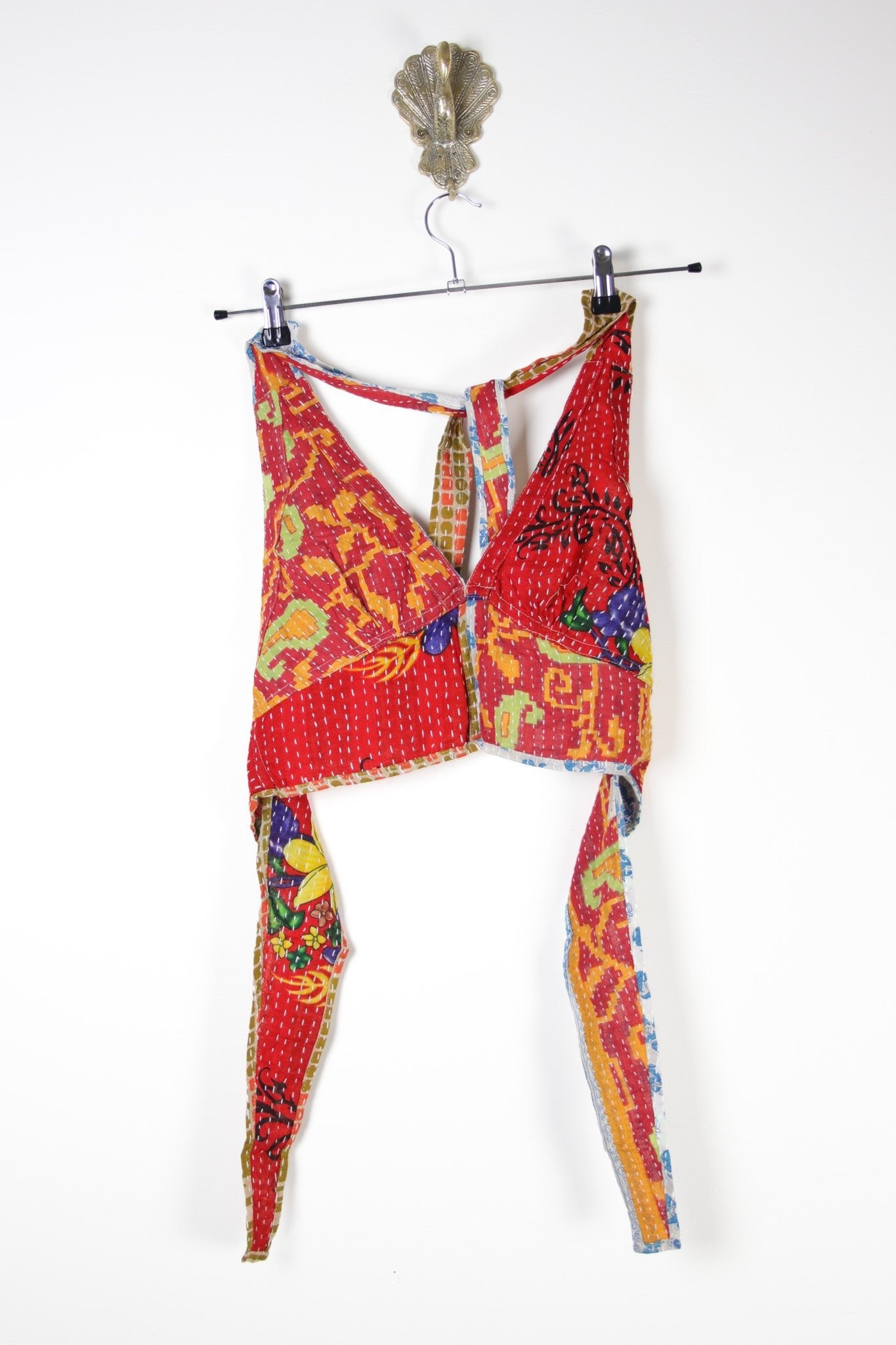 Sunseeker Halter Top (18030) SunseekerHalterRenewVintage180302 Renew Bohemian Pty Ltd