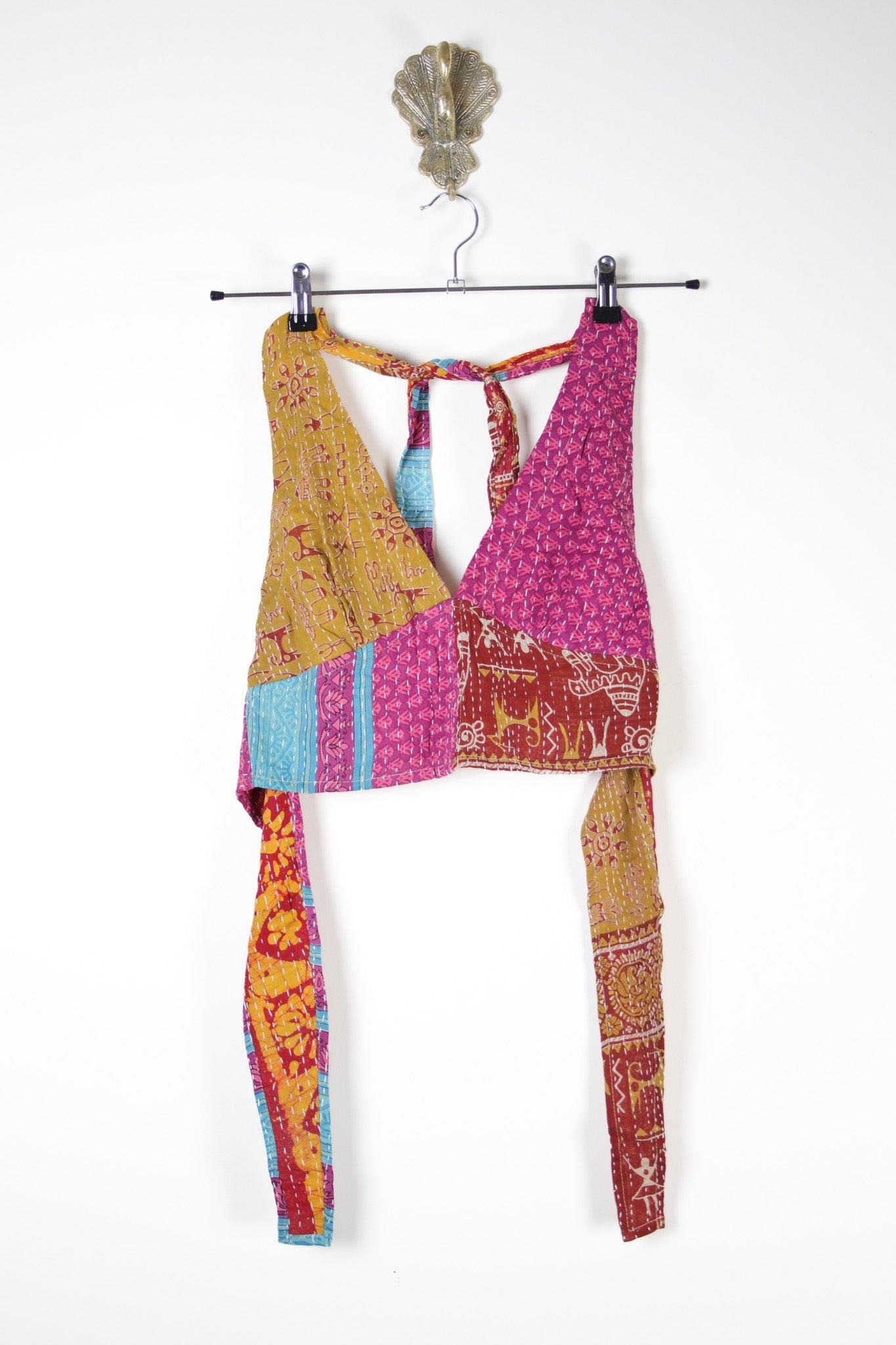 Sunseeker Halter Top (18035) SunseekerHalterRenewVintage180351 Renew Bohemian Pty Ltd