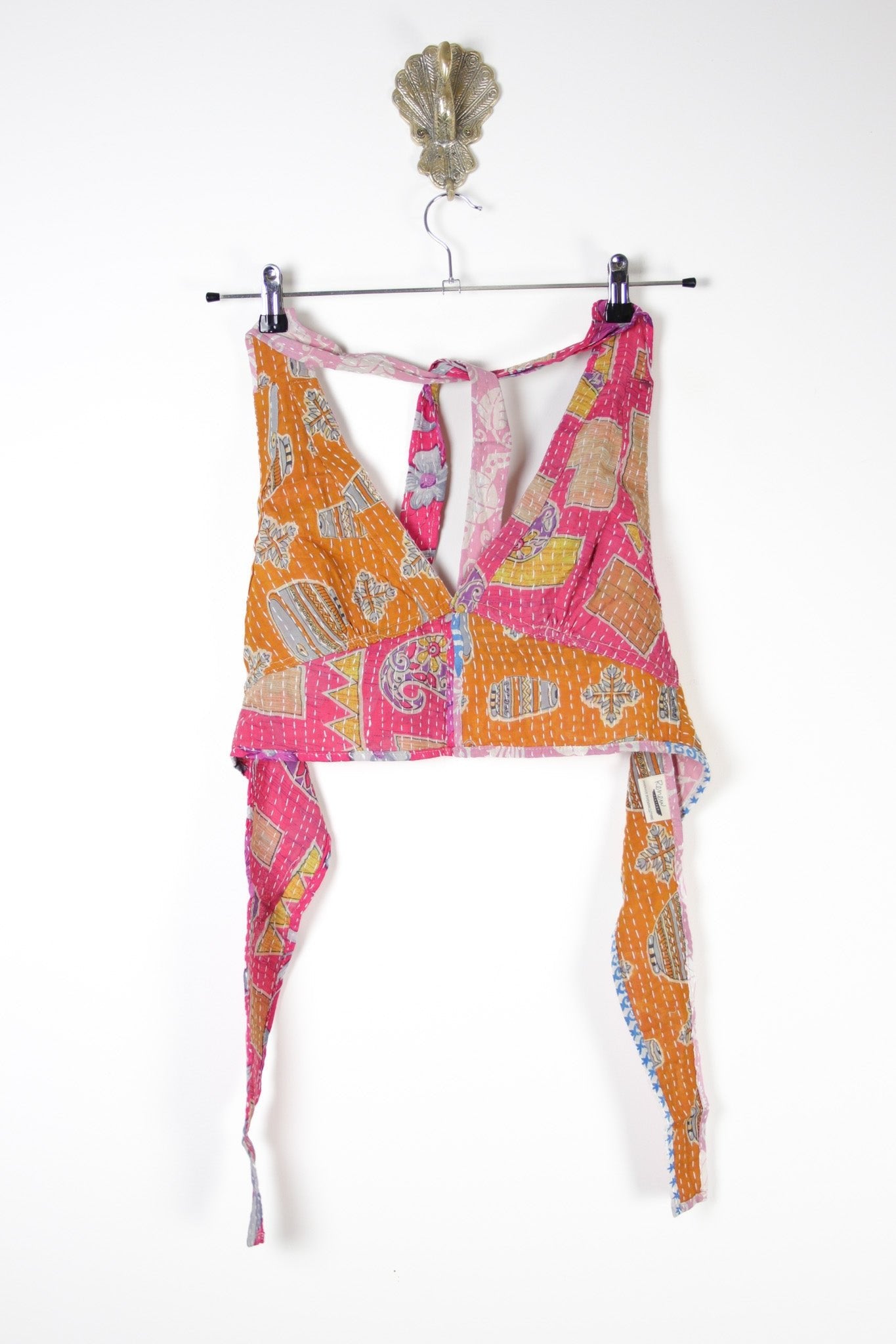 Sunseeker Halter Top (18039) SunseekerHalterRenewVintage180392 Renew Bohemian Pty Ltd