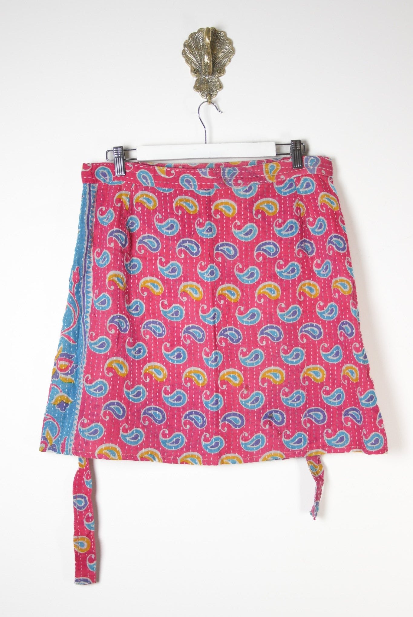 Traveller Wrap Skirt L (10755) TravellerSkirtLRenewVintage107552_62682da9-7679-4735-b8cf-e3fd2145fda1 Renew Bohemian Pty Ltd