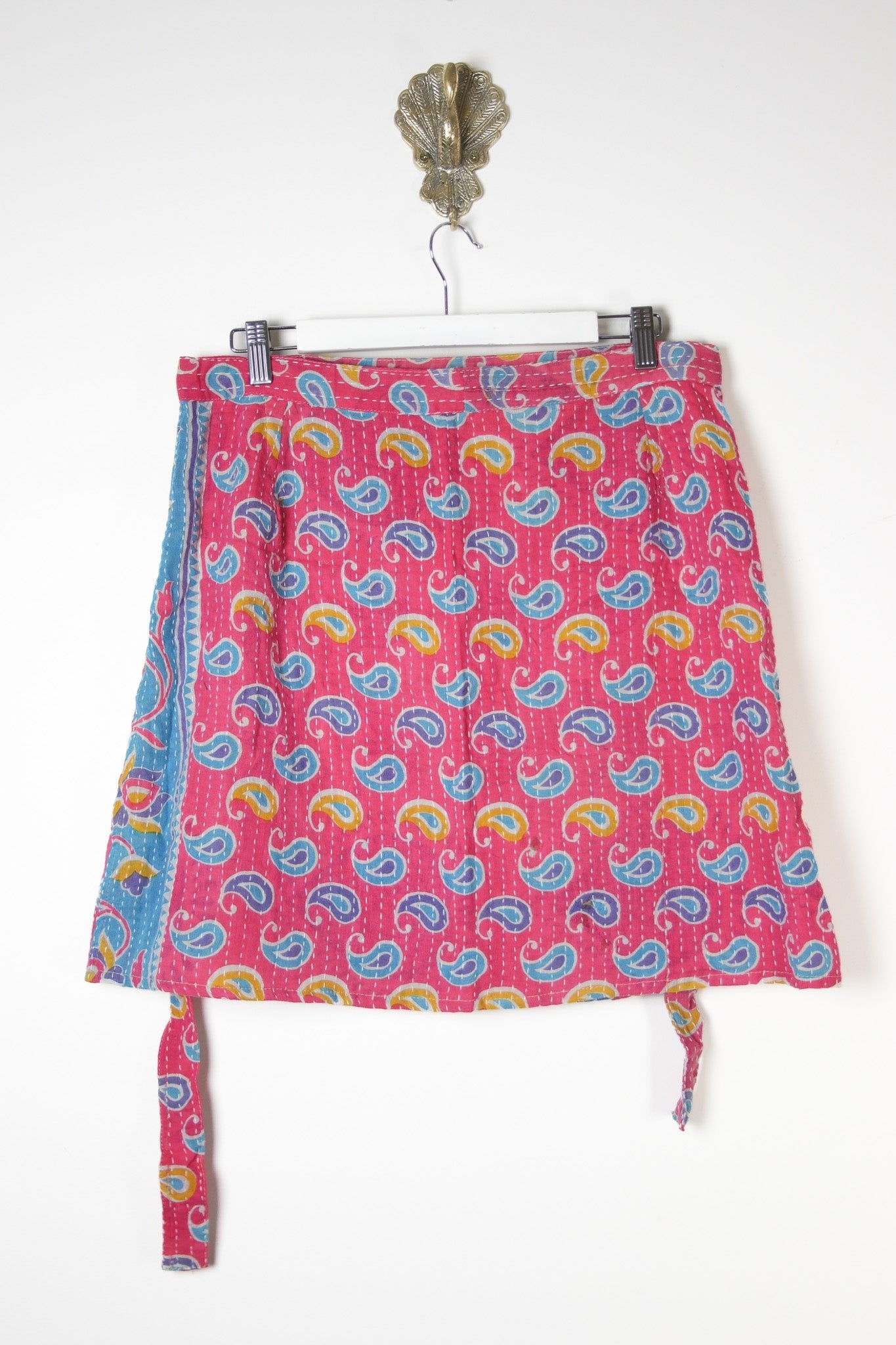 Traveller Wrap Skirt L (10755) TravellerSkirtLRenewVintage107552_62682da9-7679-4735-b8cf-e3fd2145fda1 Renew Bohemian Pty Ltd