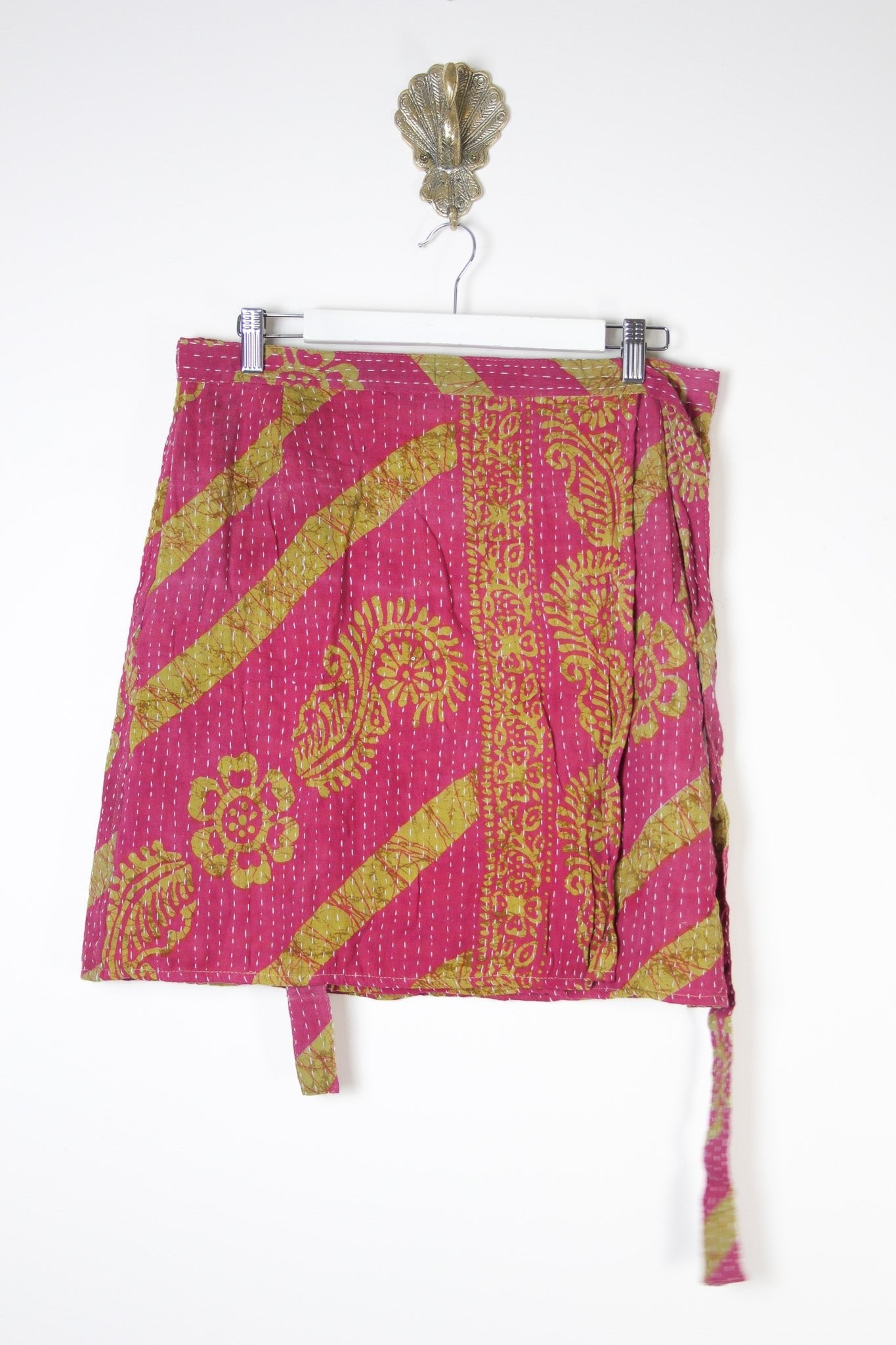 Traveller Wrap Skirt L (10757) TravellerSkirtLRenewVintage107571_64706935-62d2-456c-8671-658f3bdfd5cf Renew Bohemian Pty Ltd