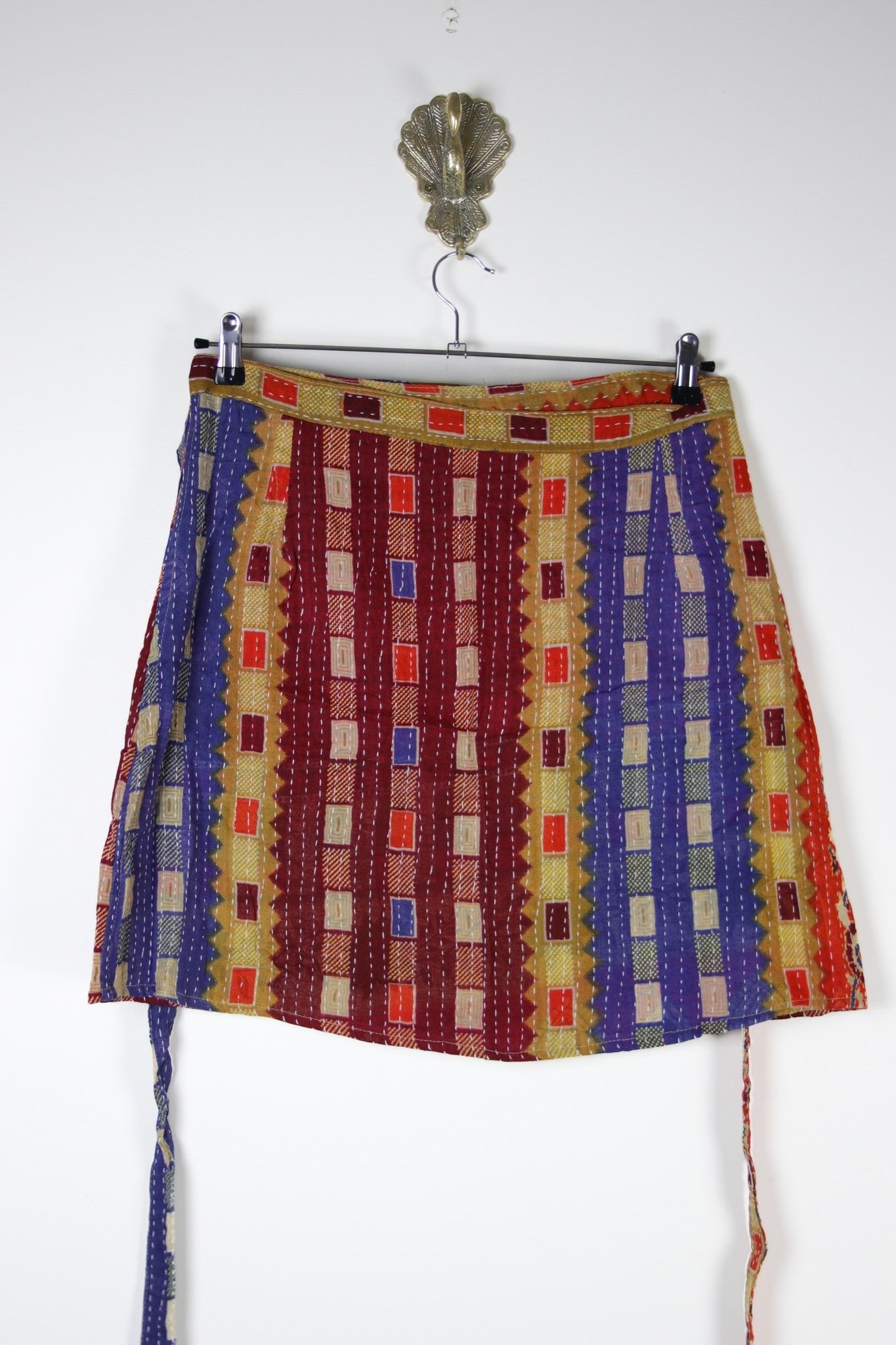 Traveller Wrap Skirt L (17456) TravellerSkirtLRenewVintage174562 Renew Vintage