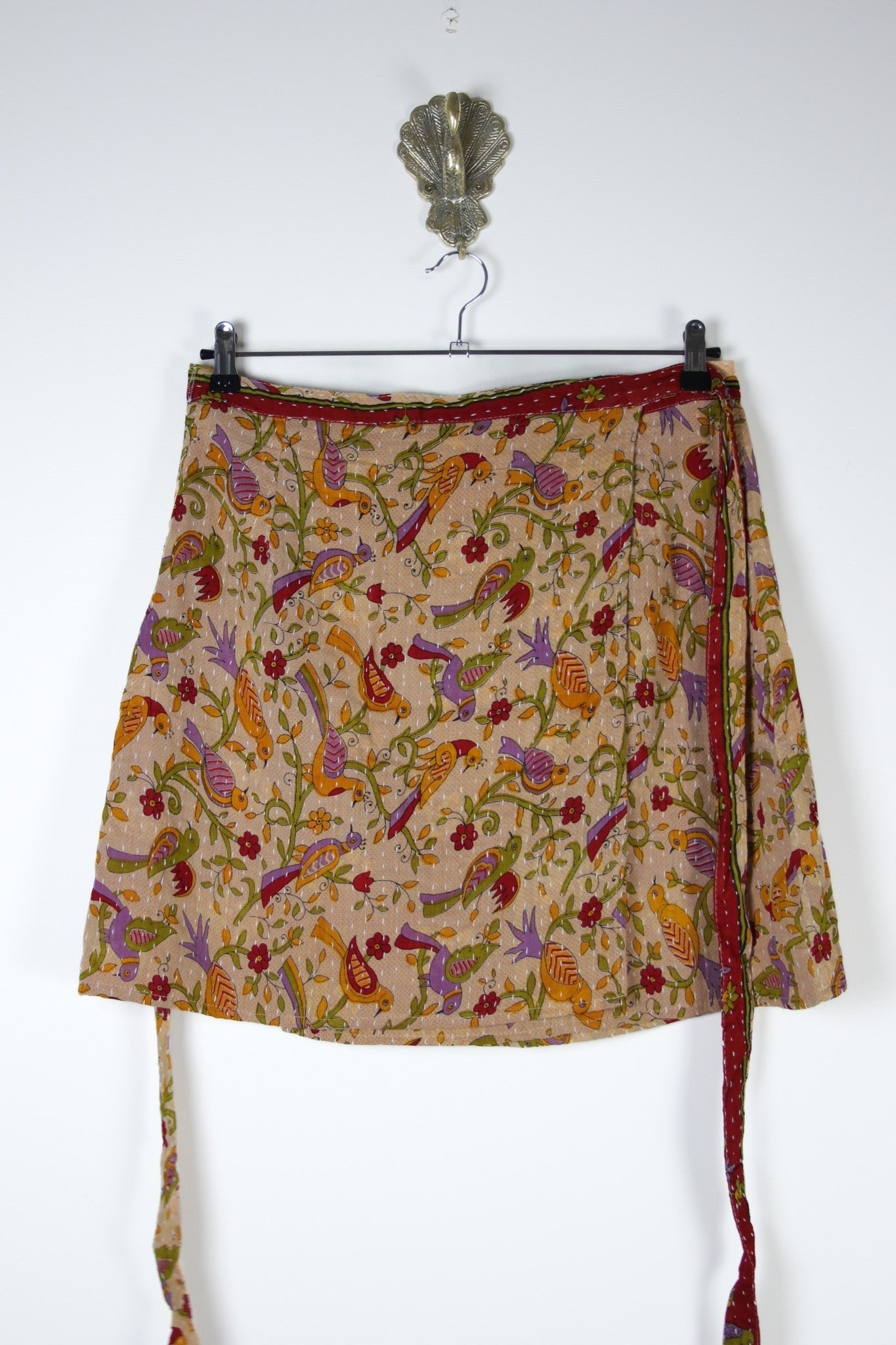 Traveller Wrap Skirt L (17460) TravellerSkirtLRenewVintage174601 Renew Bohemian Pty Ltd
