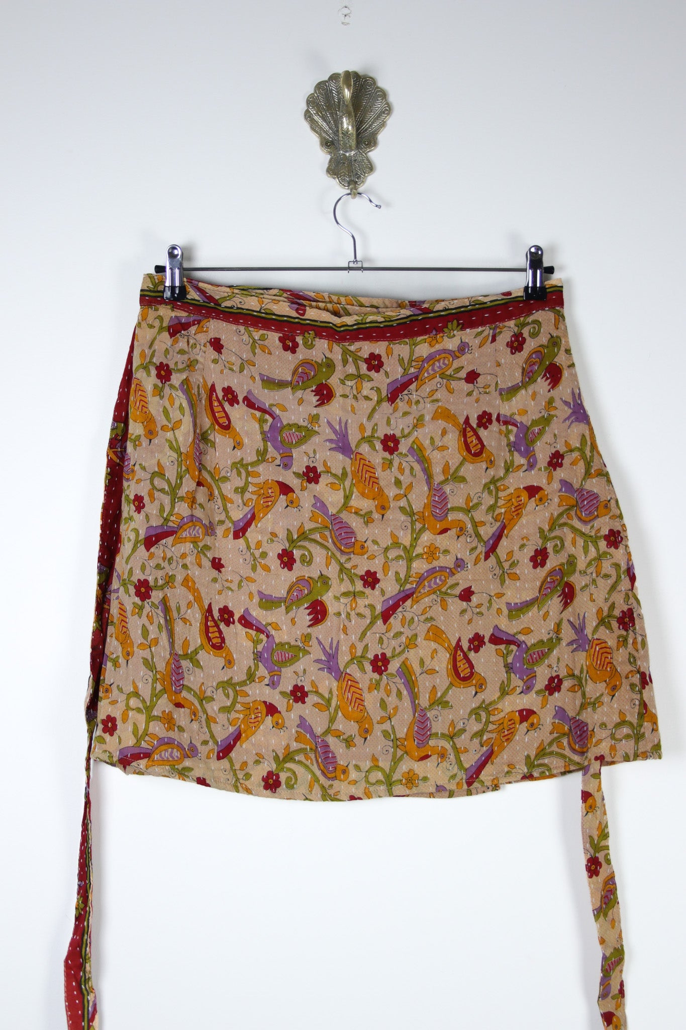 Traveller Wrap Skirt L (17460) TravellerSkirtLRenewVintage174602 Renew Bohemian Pty Ltd