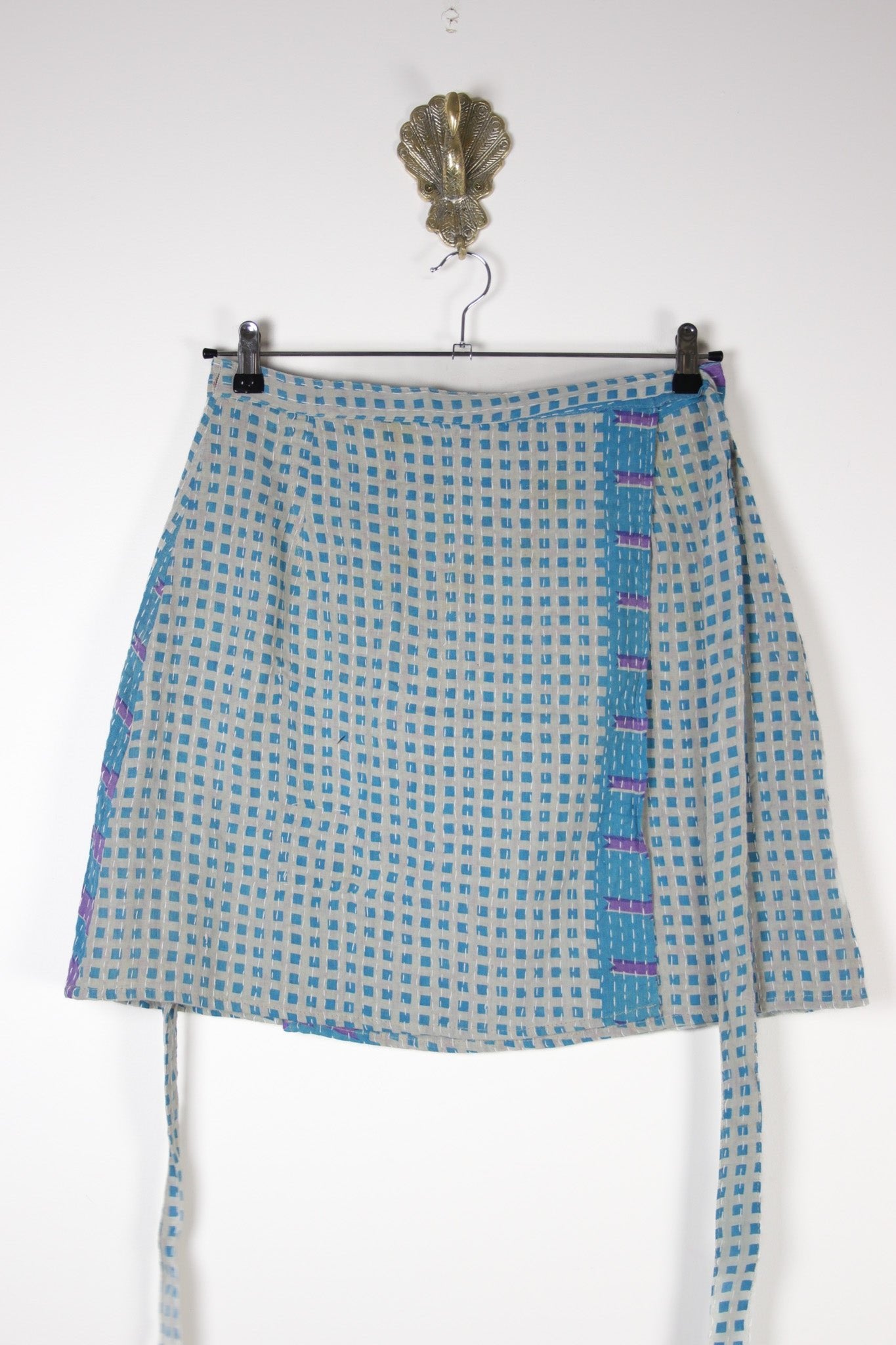 Traveller Wrap Skirt L (17464) TravellerSkirtLRenewVintage174641 Renew Bohemian Pty Ltd