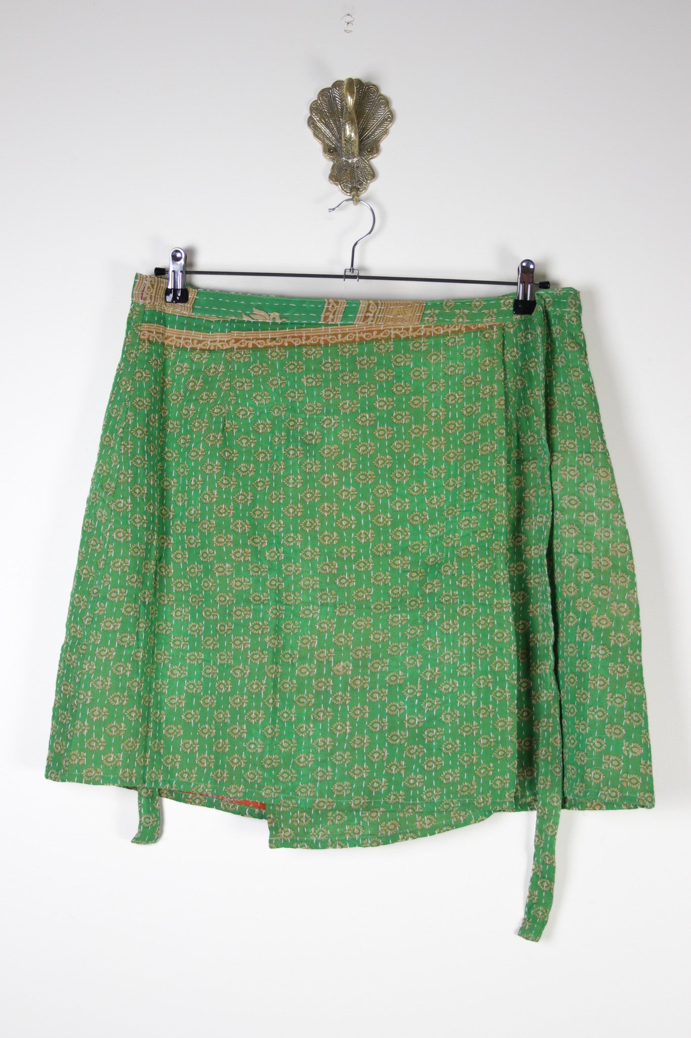 Traveller Wrap Skirt XL (17465) TravellerSkirtLRenewVintage174651 Renew Bohemian Pty Ltd