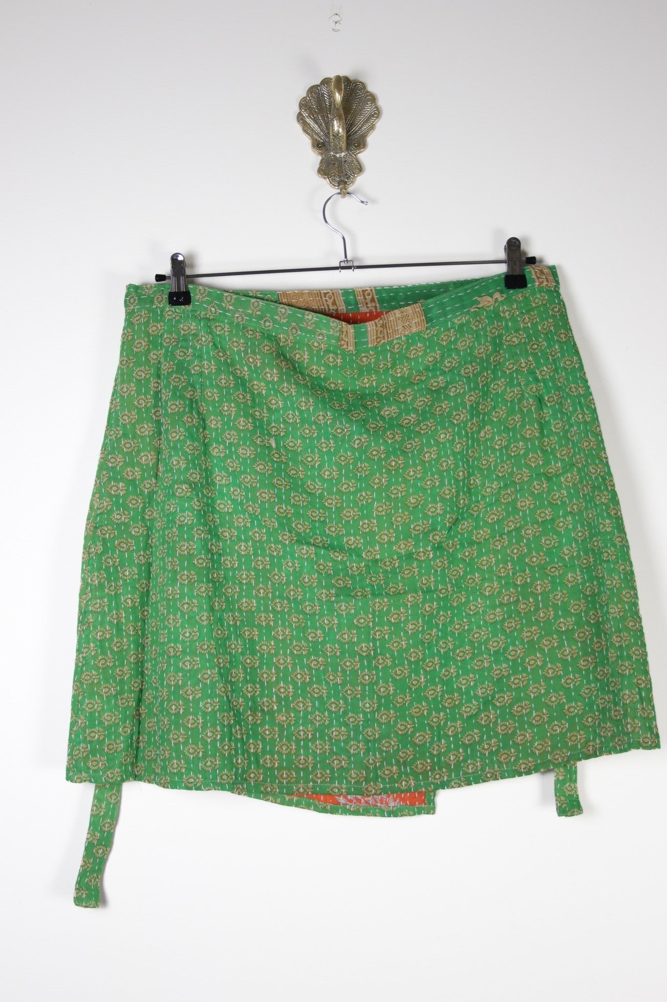 Traveller Wrap Skirt XL (17465) TravellerSkirtLRenewVintage174652 Renew Bohemian Pty Ltd