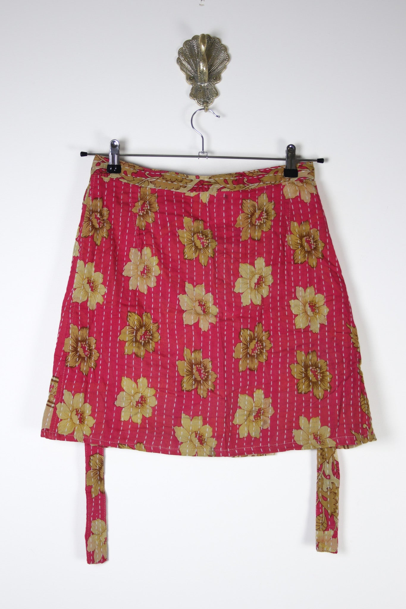 Traveller Wrap Skirt M (17442) TravellerSkirtMRenewVintage174422 Renew Bohemian Pty Ltd